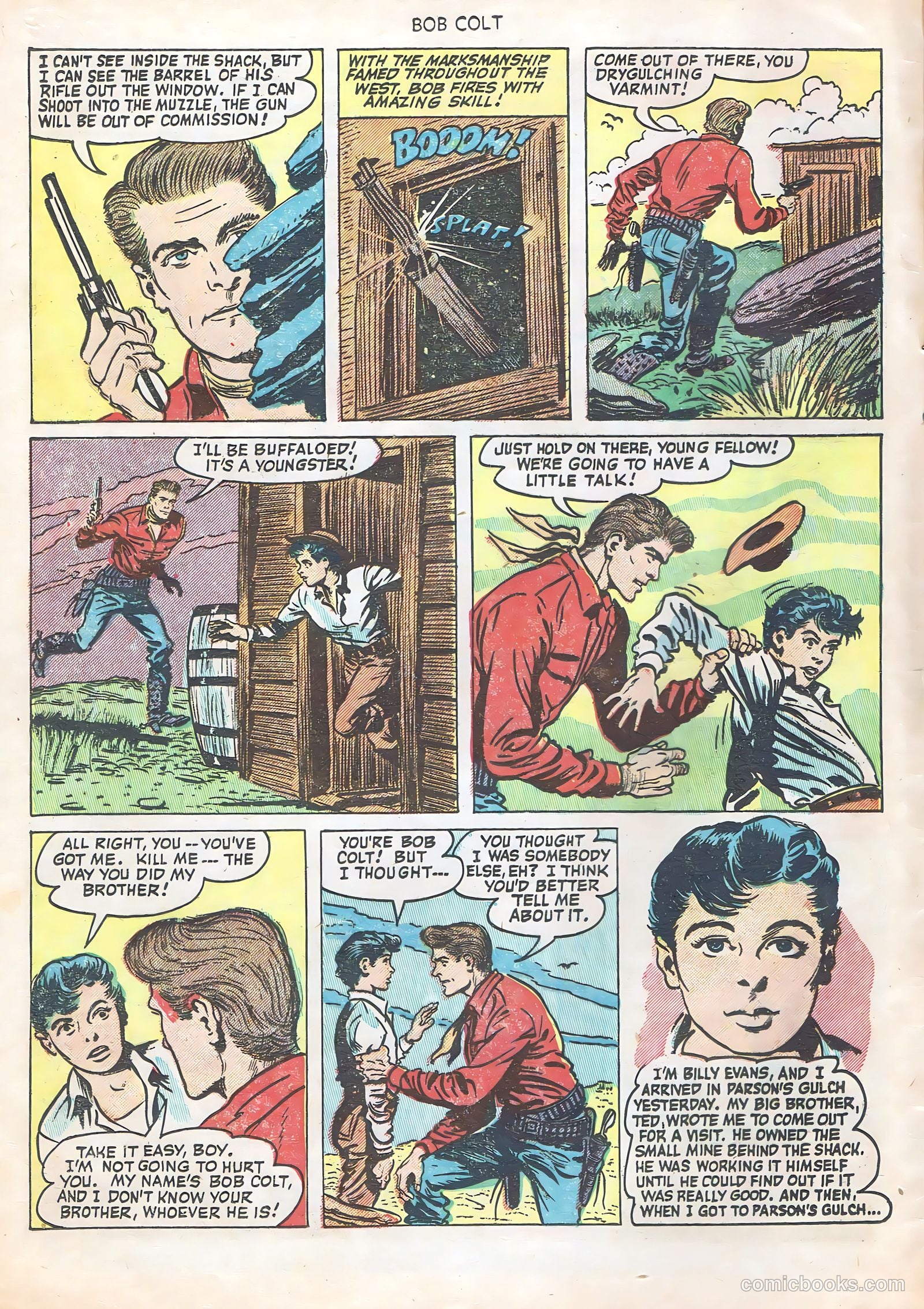 Bob Colt #10 (1952) — page 4 of 36