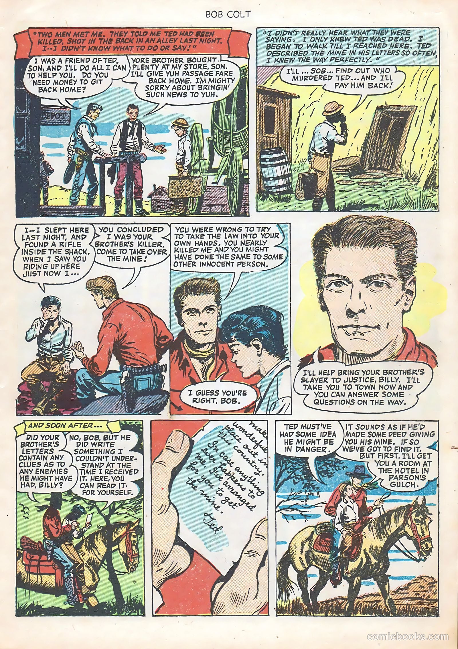 Bob Colt #10 (1952) — page 5 of 36