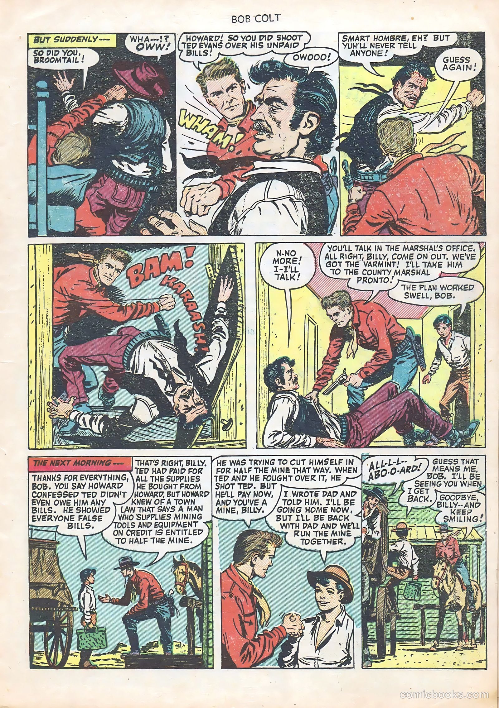 Bob Colt #10 (1952) — page 9 of 36