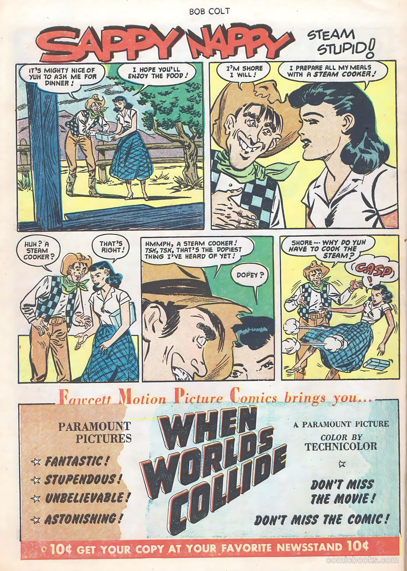 Bob Colt #10 (1952) — page 16 of 36
