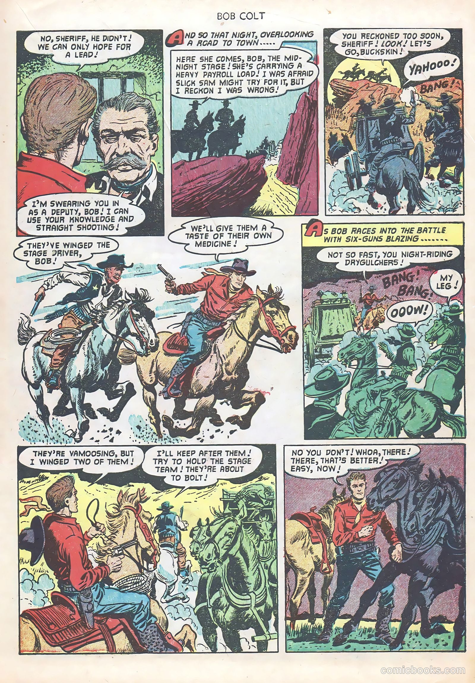 Bob Colt #10 (1952) — page 19 of 36