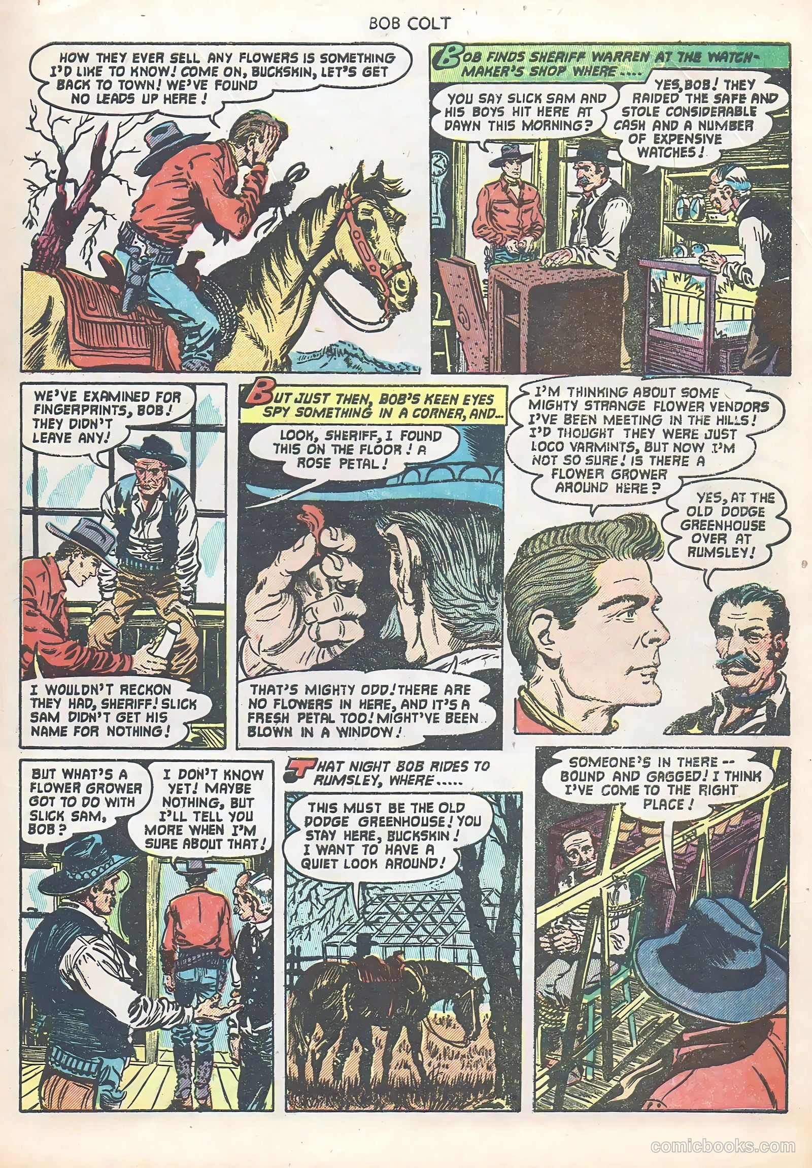 Bob Colt #10 (1952) — page 21 of 36