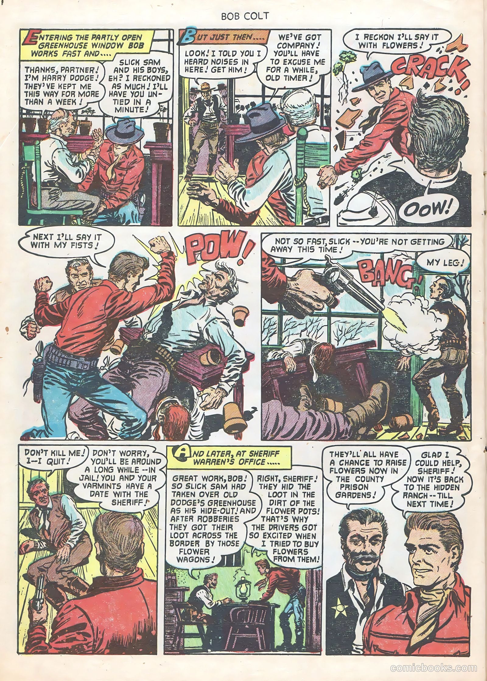 Bob Colt #10 (1952) — page 22 of 36