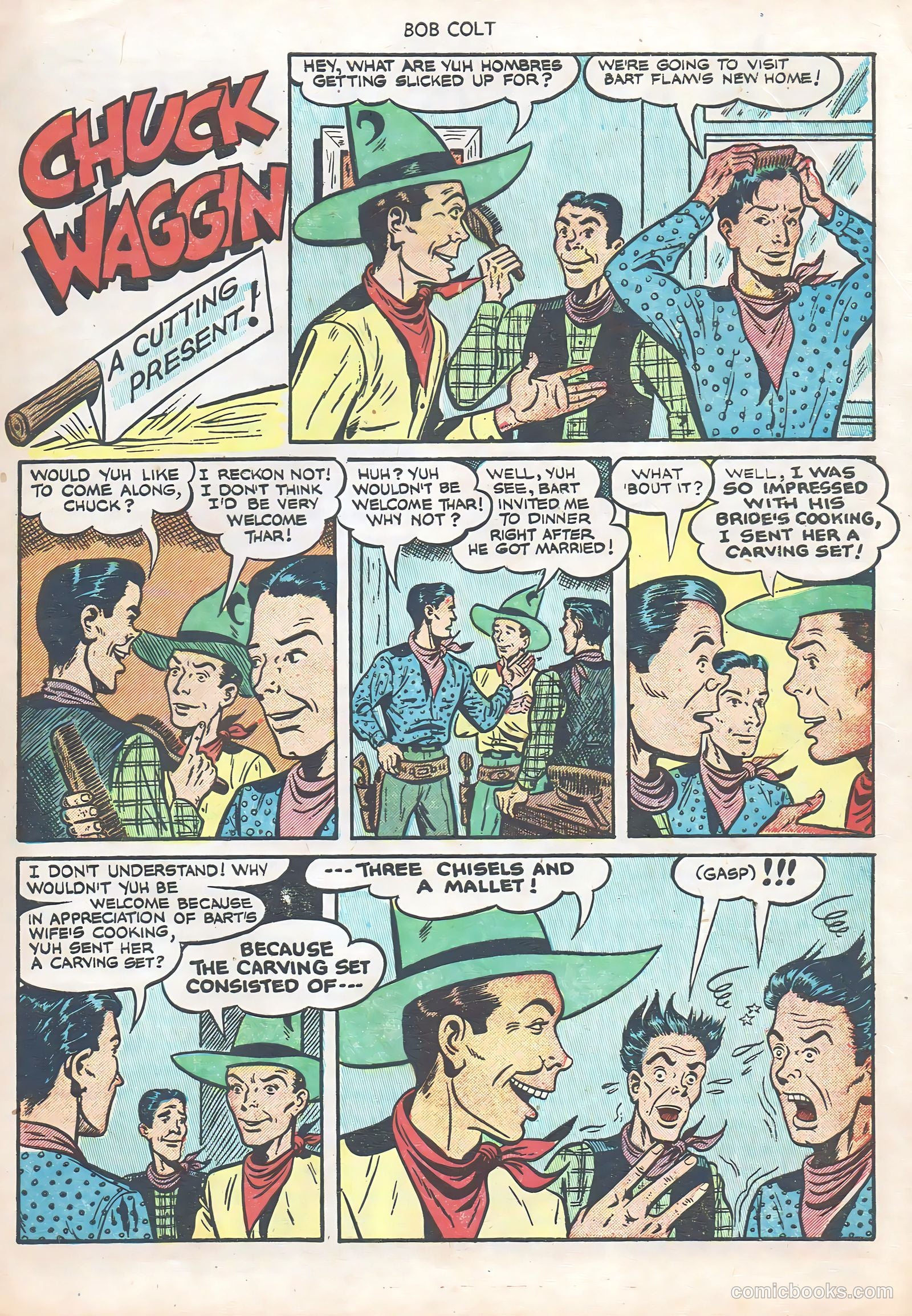 Bob Colt #10 (1952) — page 23 of 36