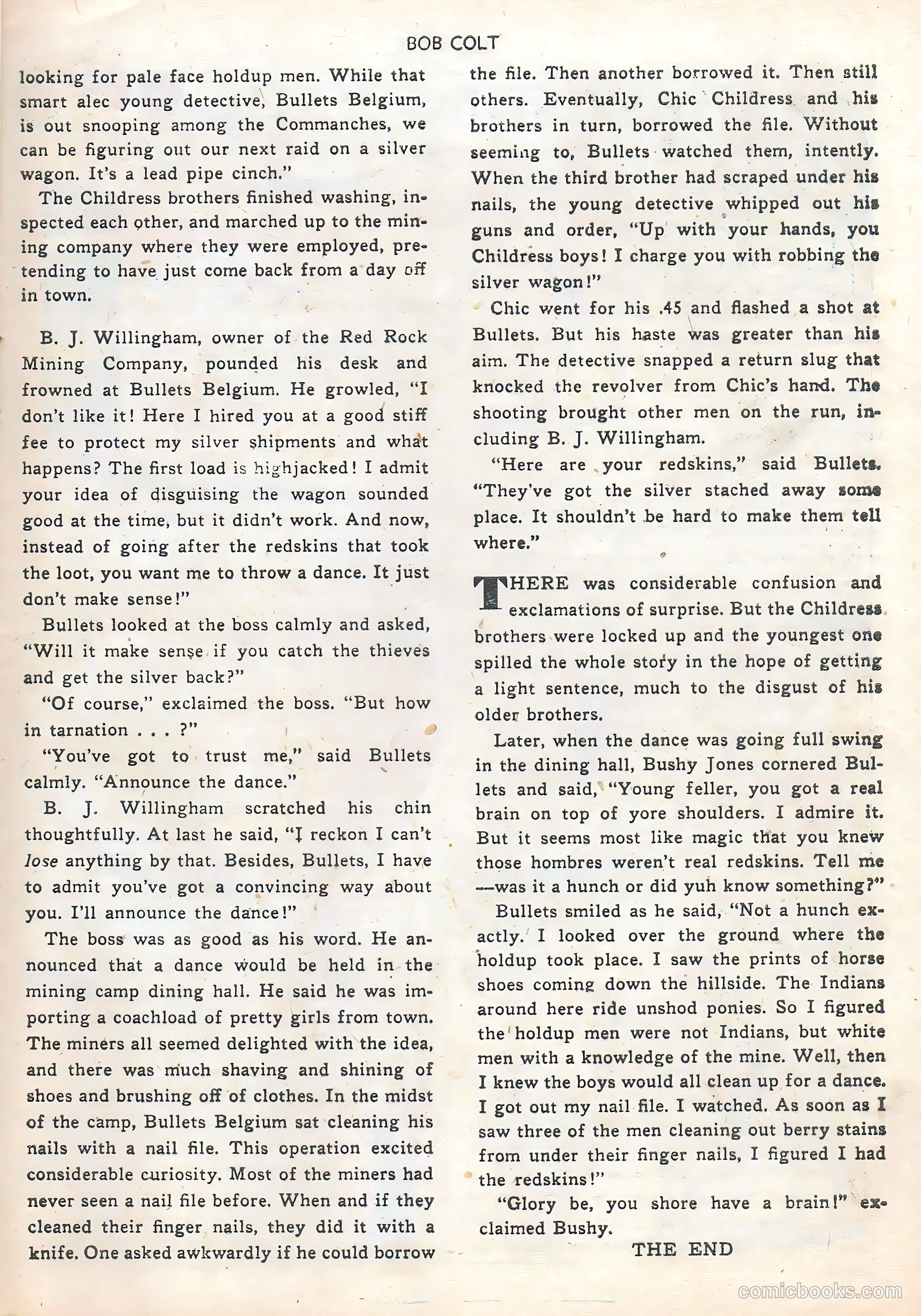 Bob Colt #10 (1952) — page 25 of 36