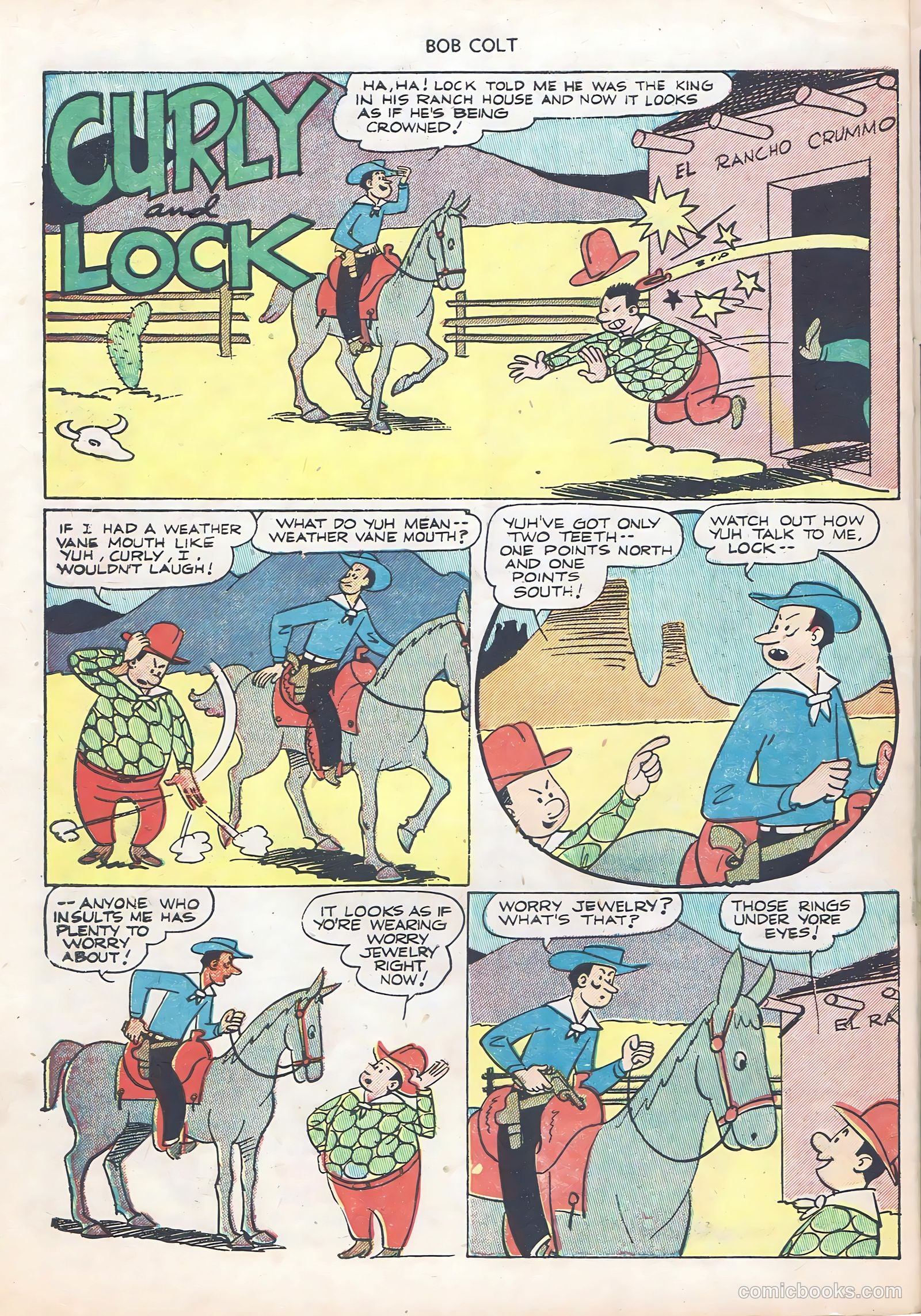 Bob Colt #10 (1952) — page 26 of 36