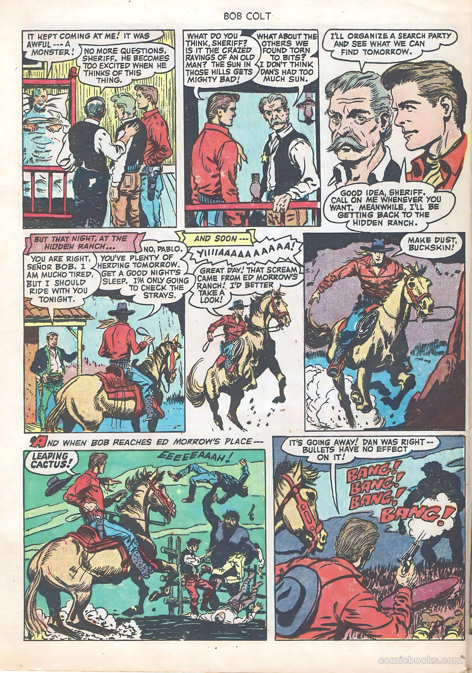 Bob Colt #10 (1952) — page 30 of 36