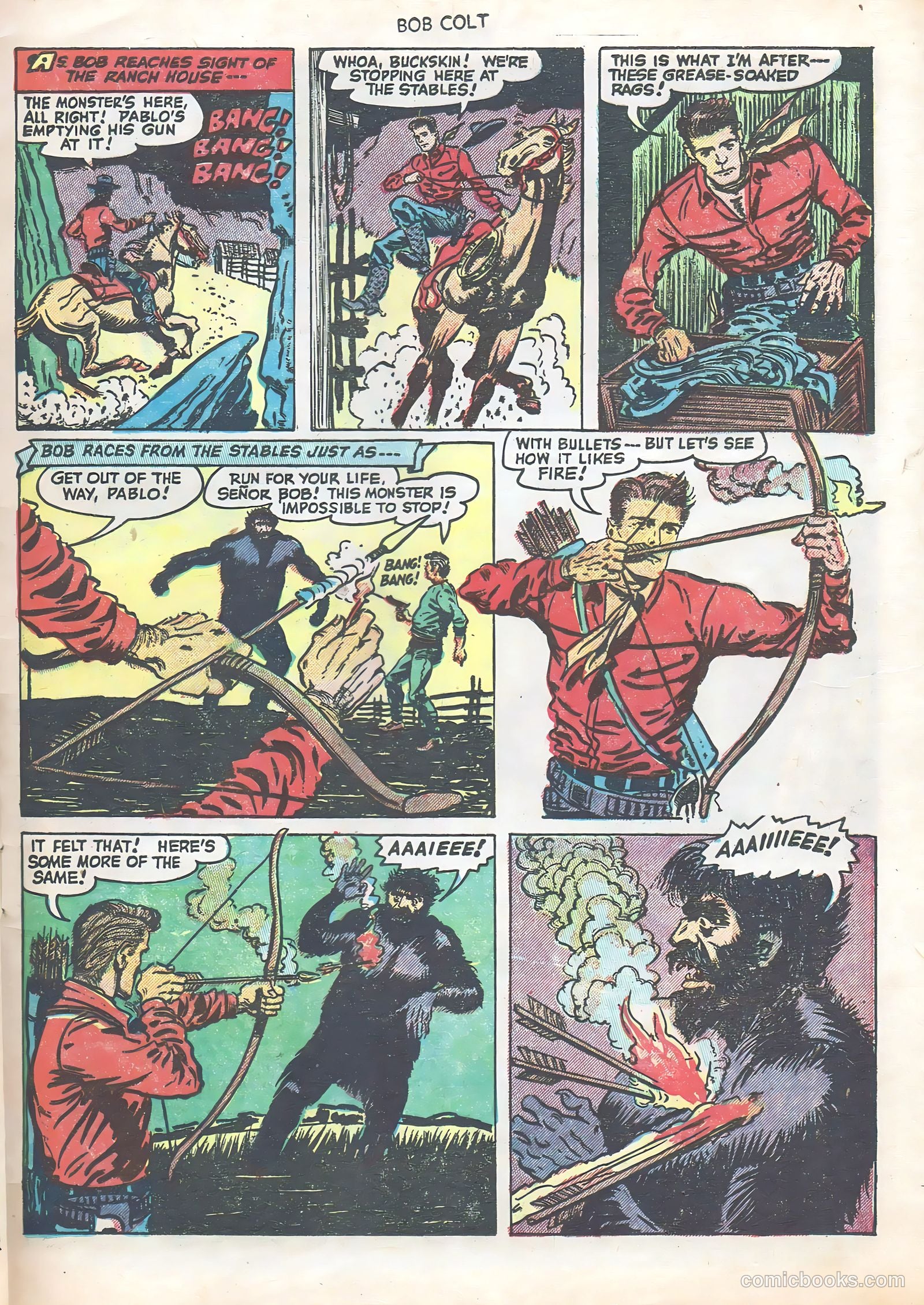 Bob Colt #10 (1952) — page 33 of 36