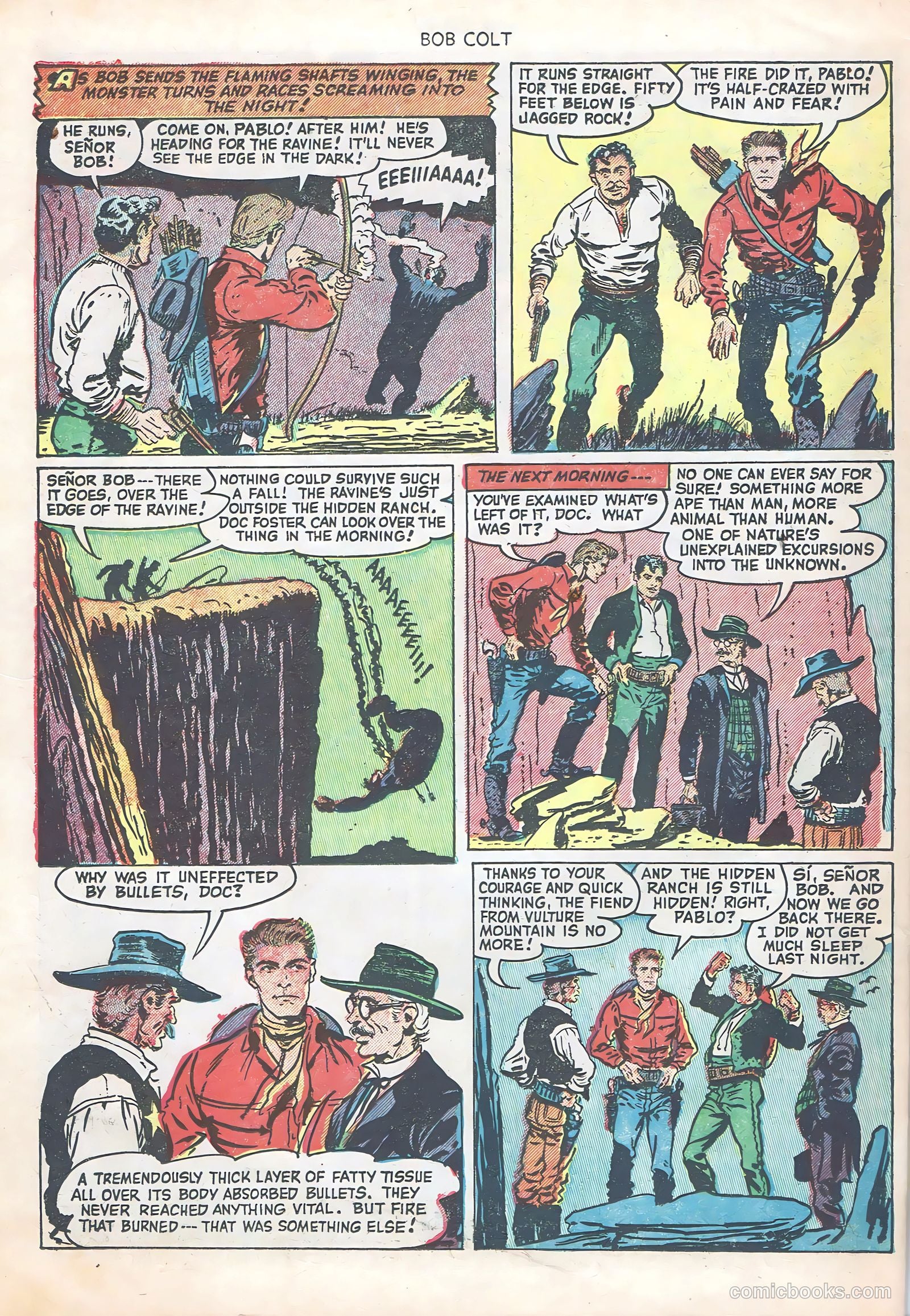 Bob Colt #10 (1952) — page 34 of 36