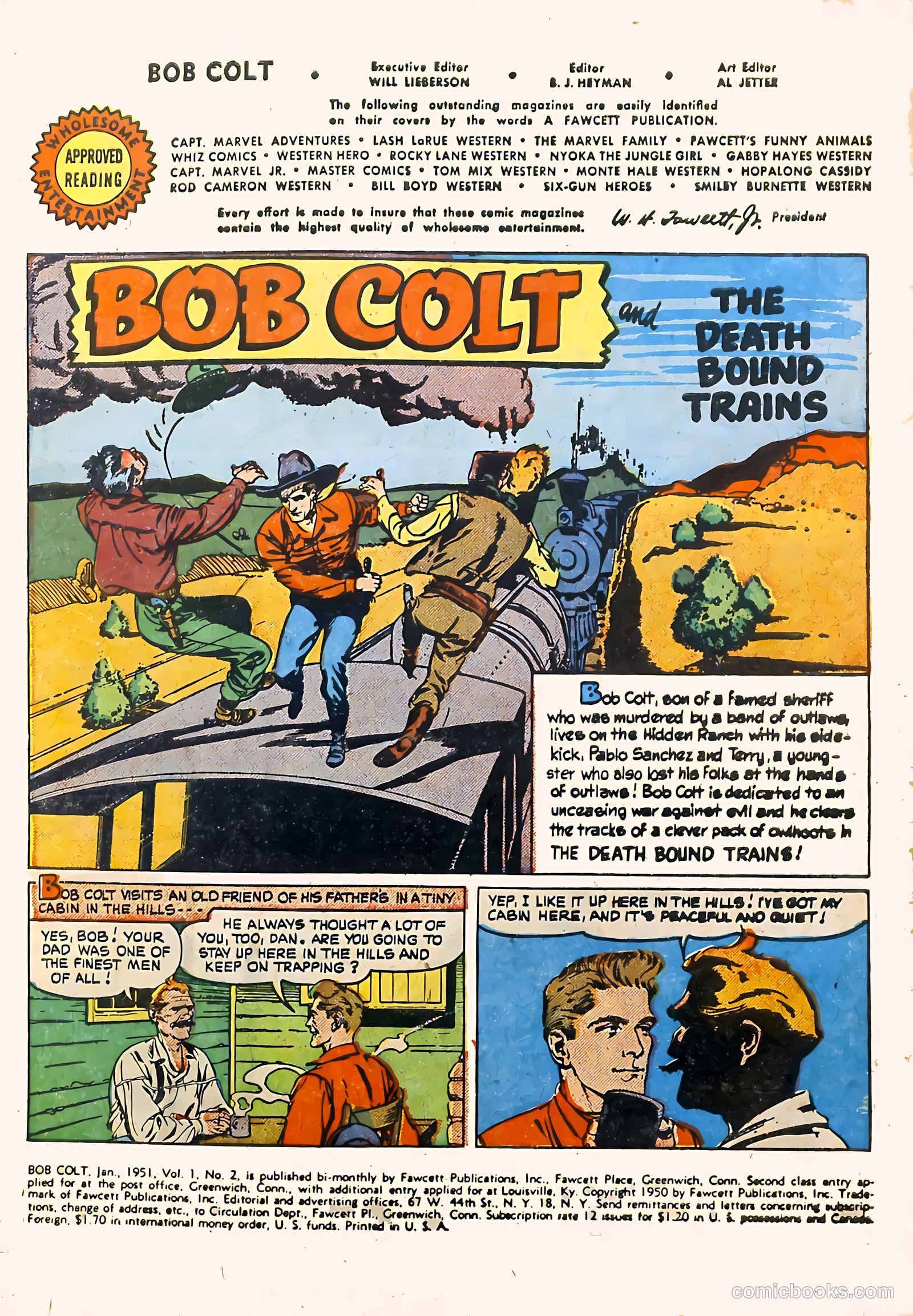 Bob Colt #2 (1951) — page 3 of 36