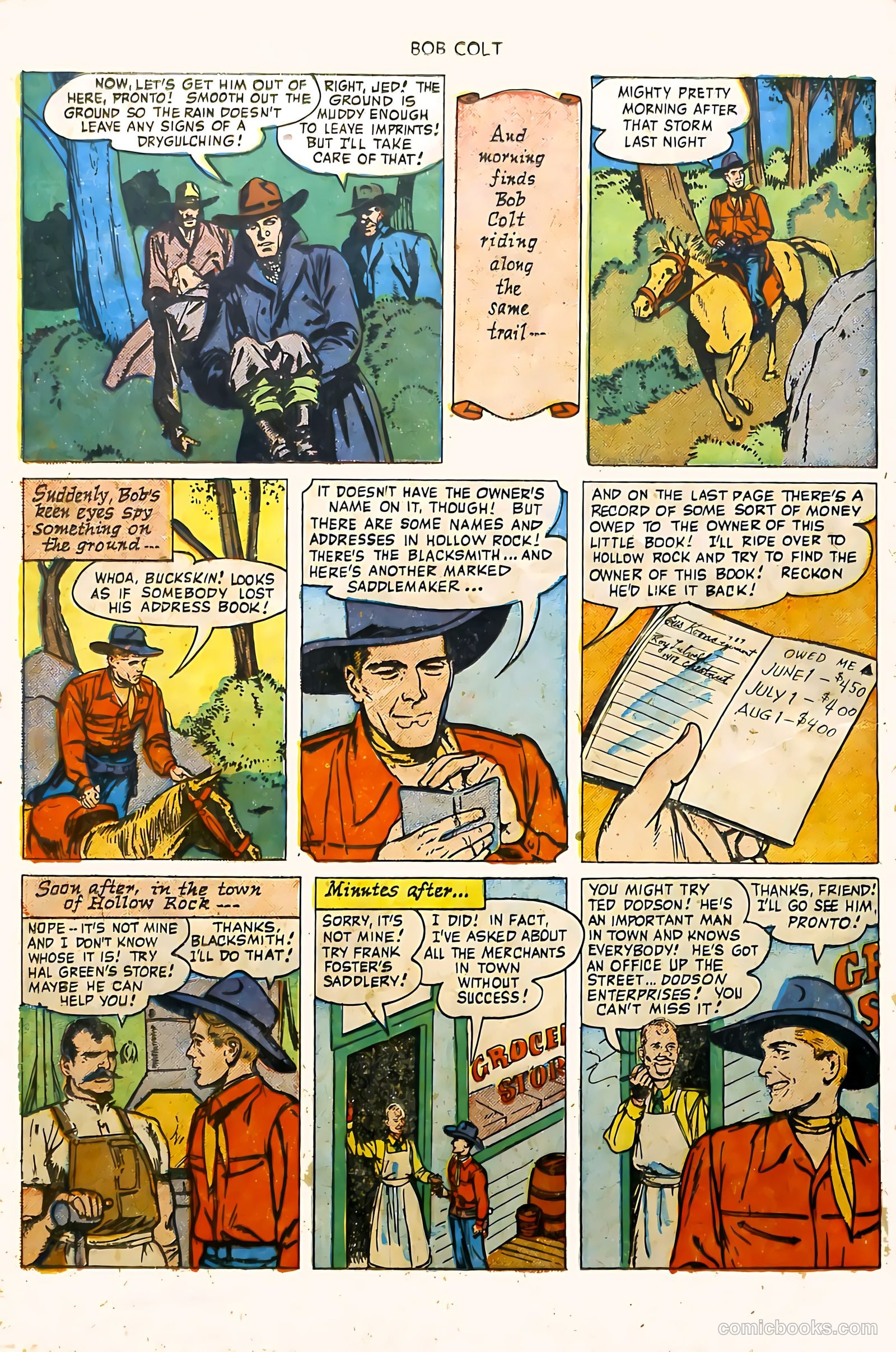 Bob Colt #2 (1951) — page 16 of 36