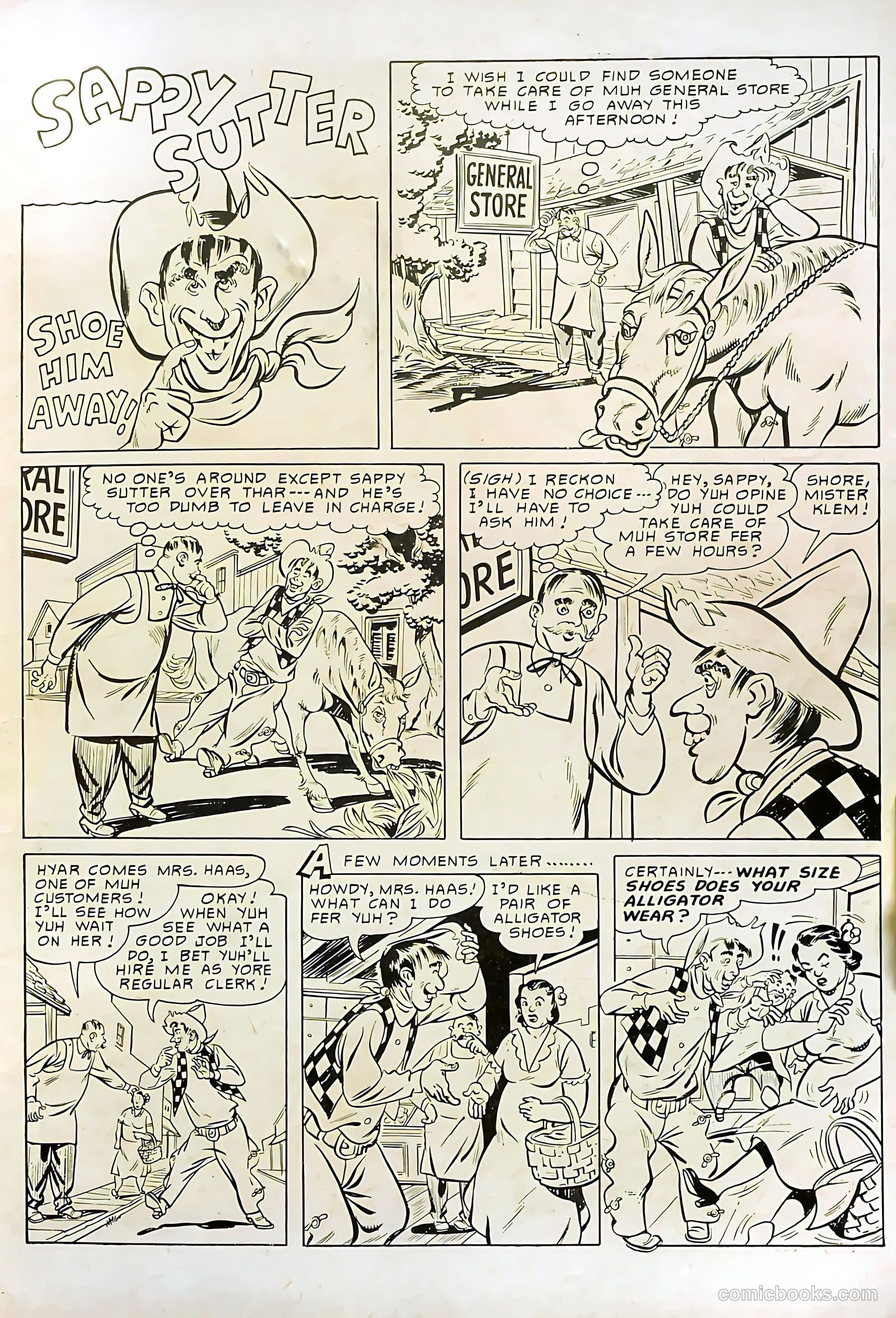 Bob Colt #2 (1951) — page 35 of 36