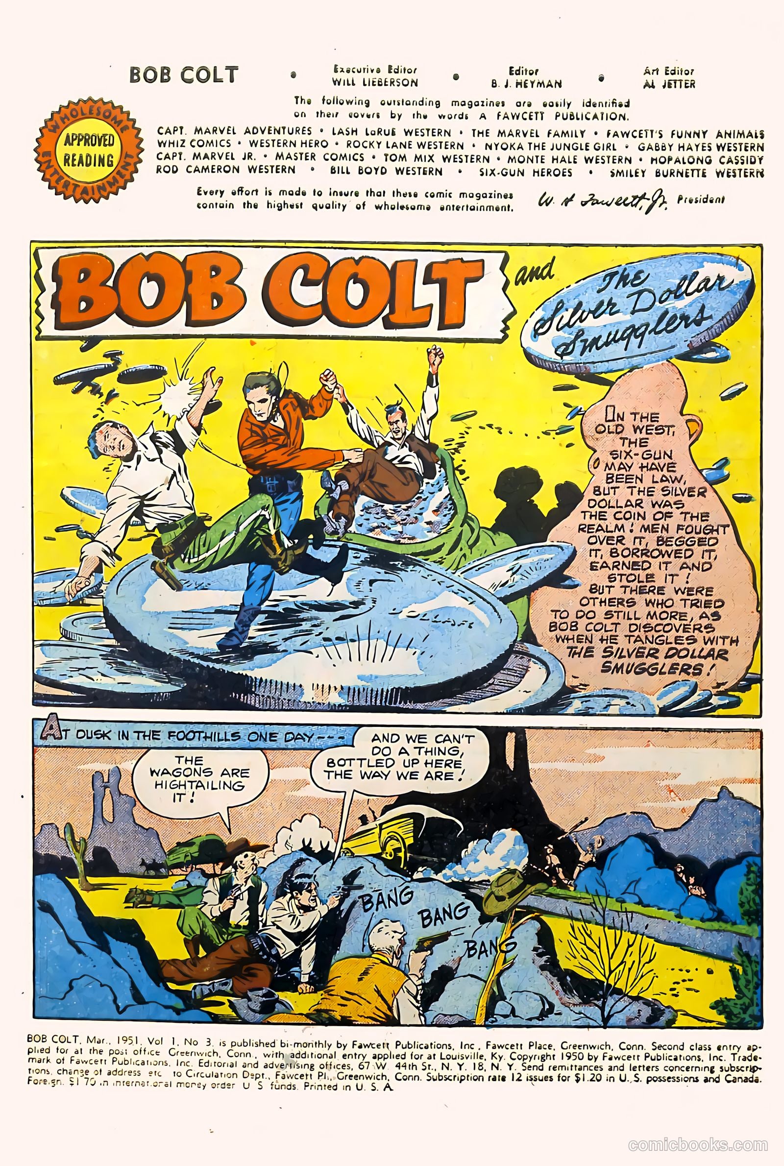 Bob Colt #3 (1951) — page 3 of 36
