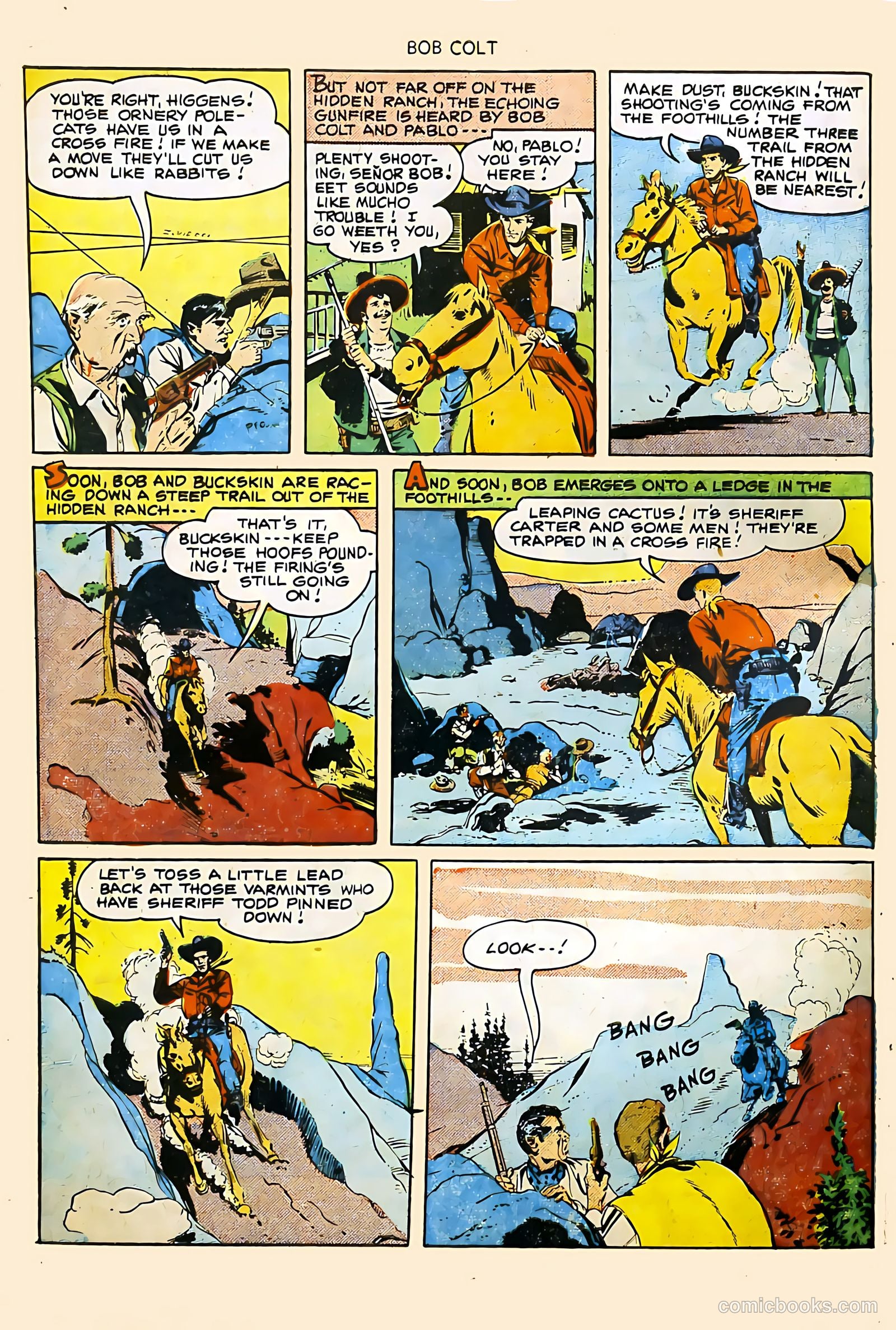 Bob Colt #3 (1951) — page 4 of 36
