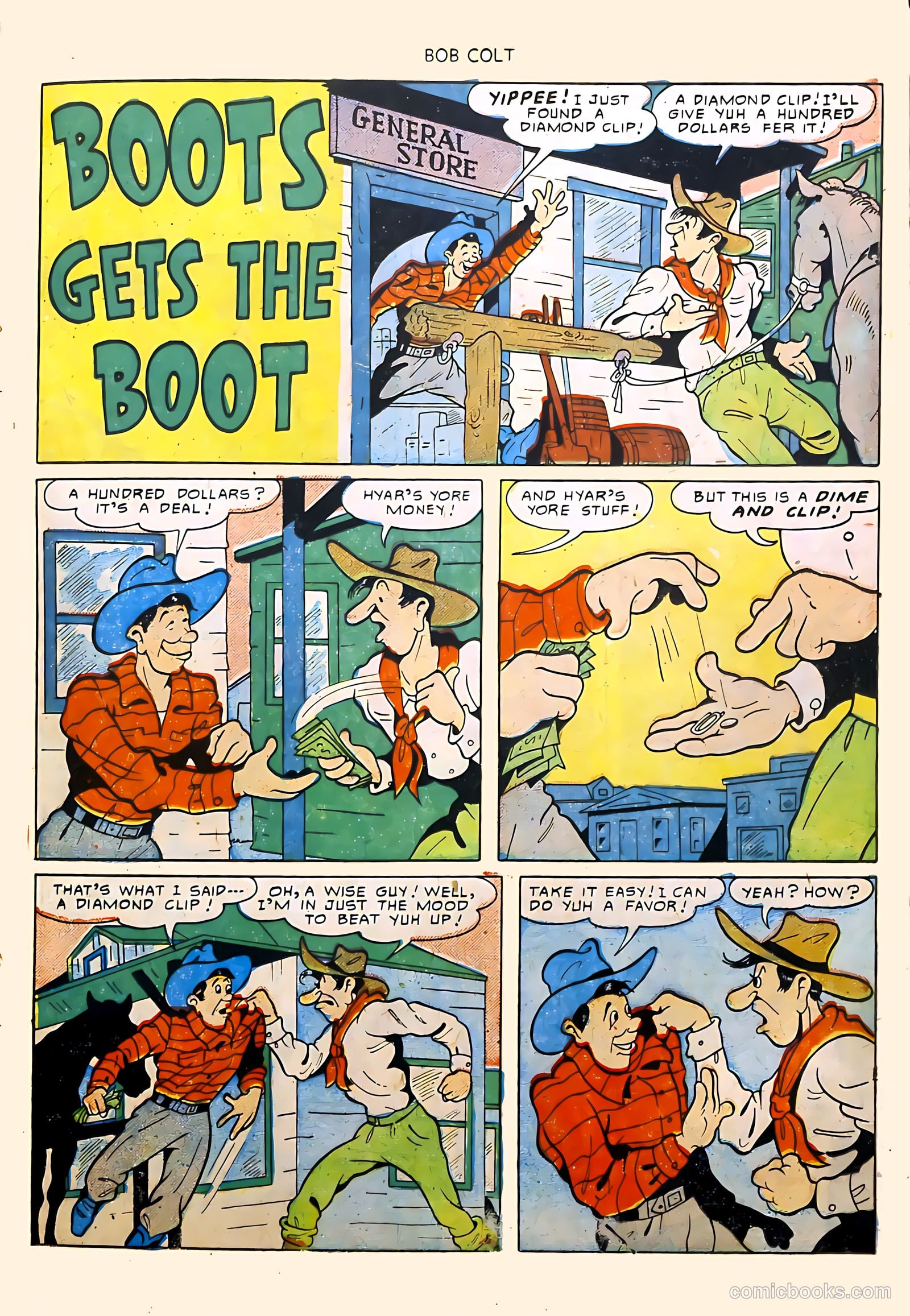Bob Colt #3 (1951) — page 17 of 36
