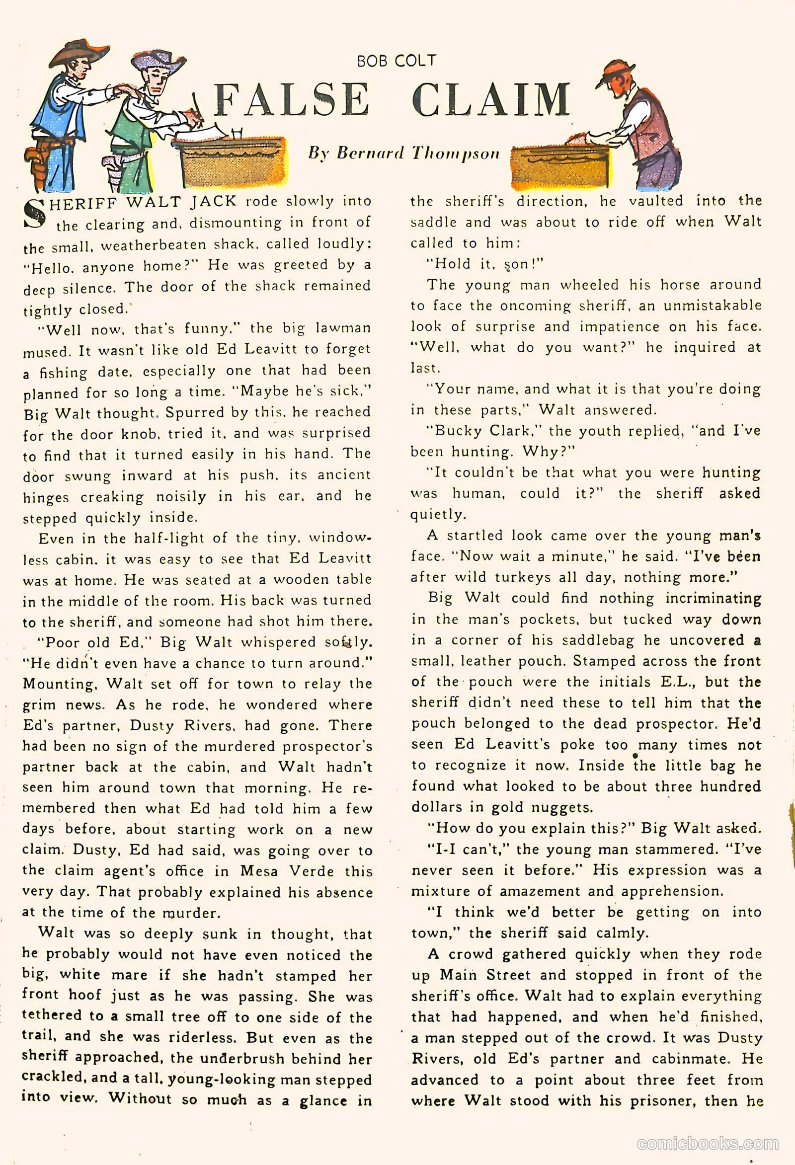 Bob Colt #3 (1951) — page 21 of 36