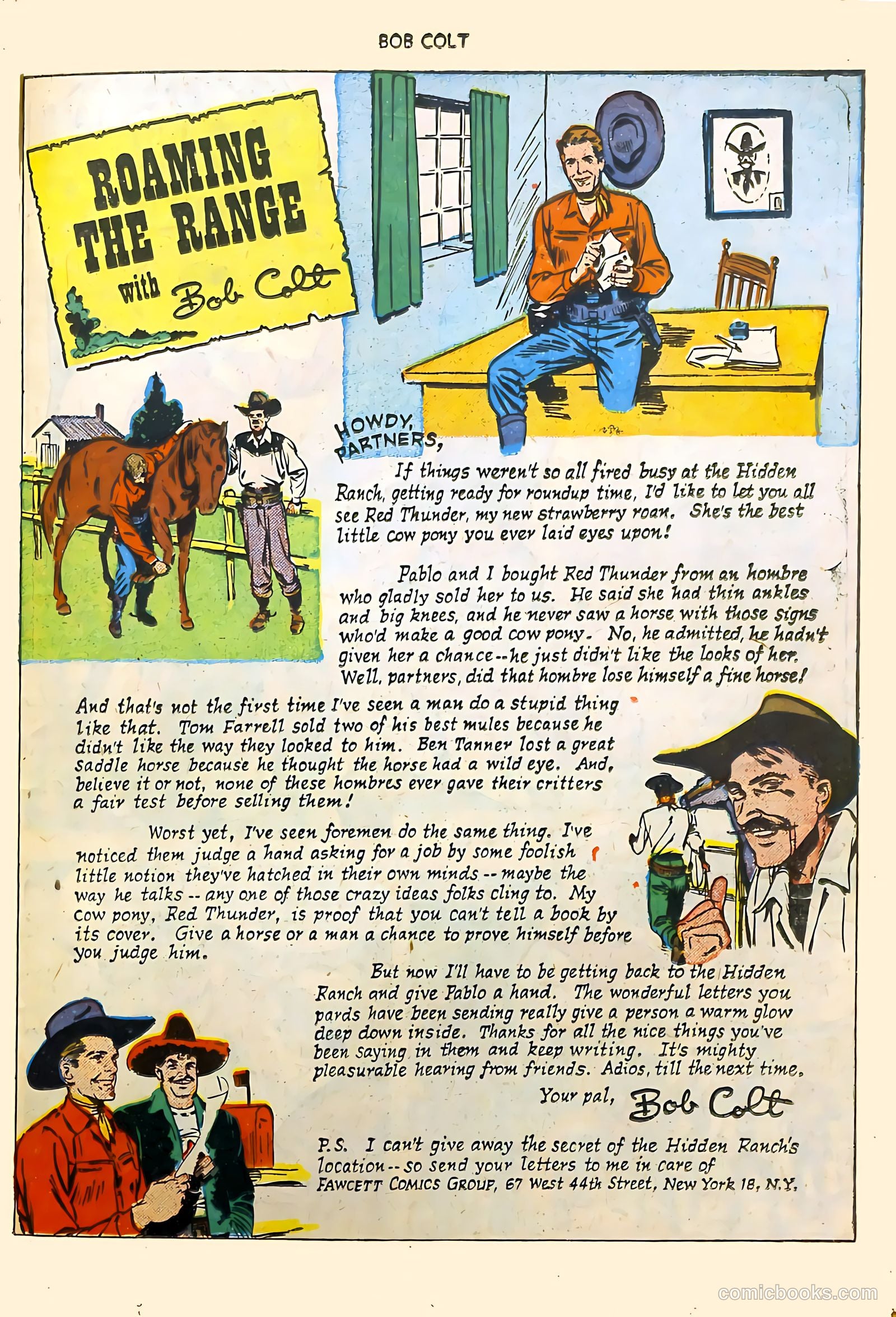 Bob Colt #3 (1951) — page 23 of 36