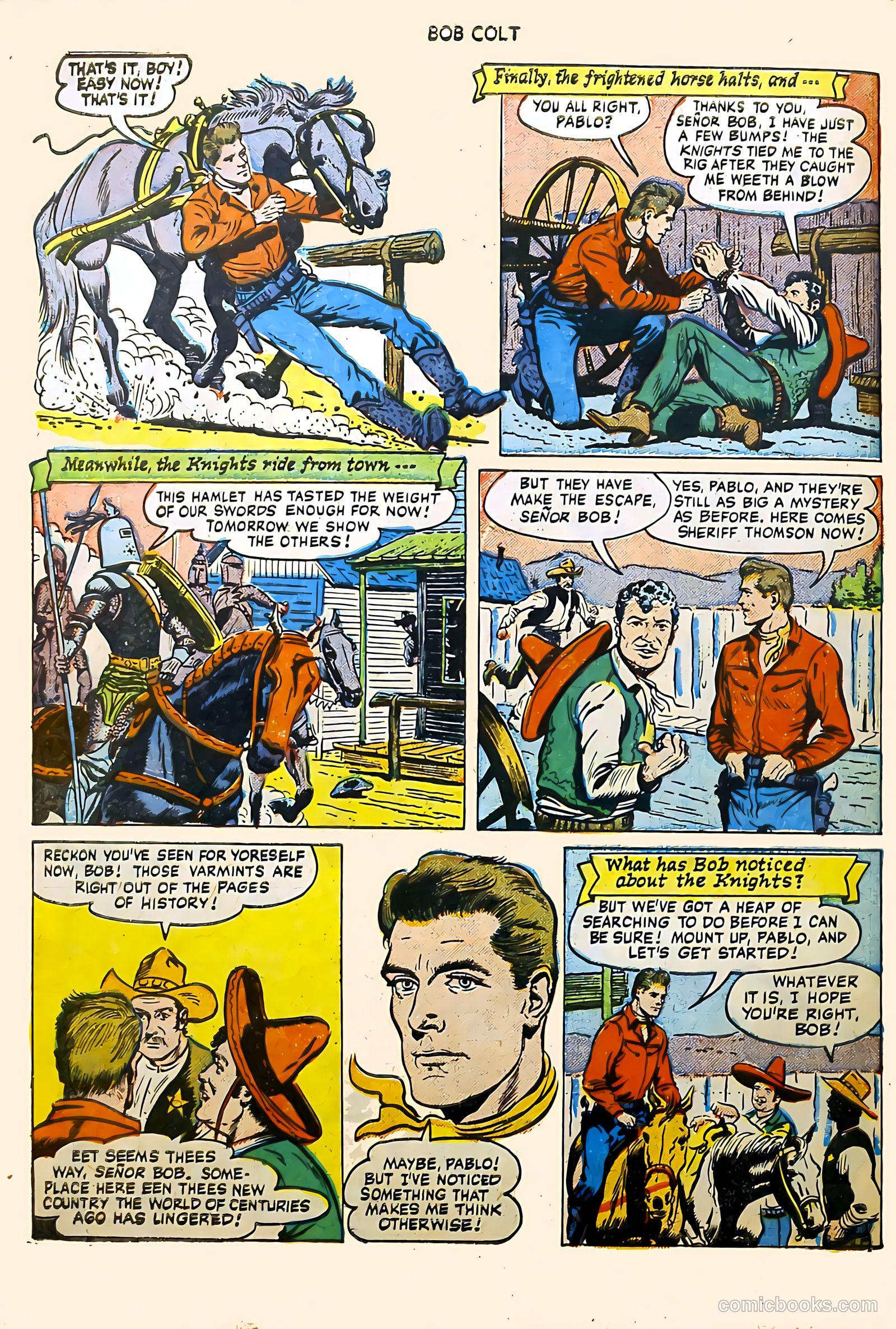 Bob Colt #3 (1951) — page 30 of 36