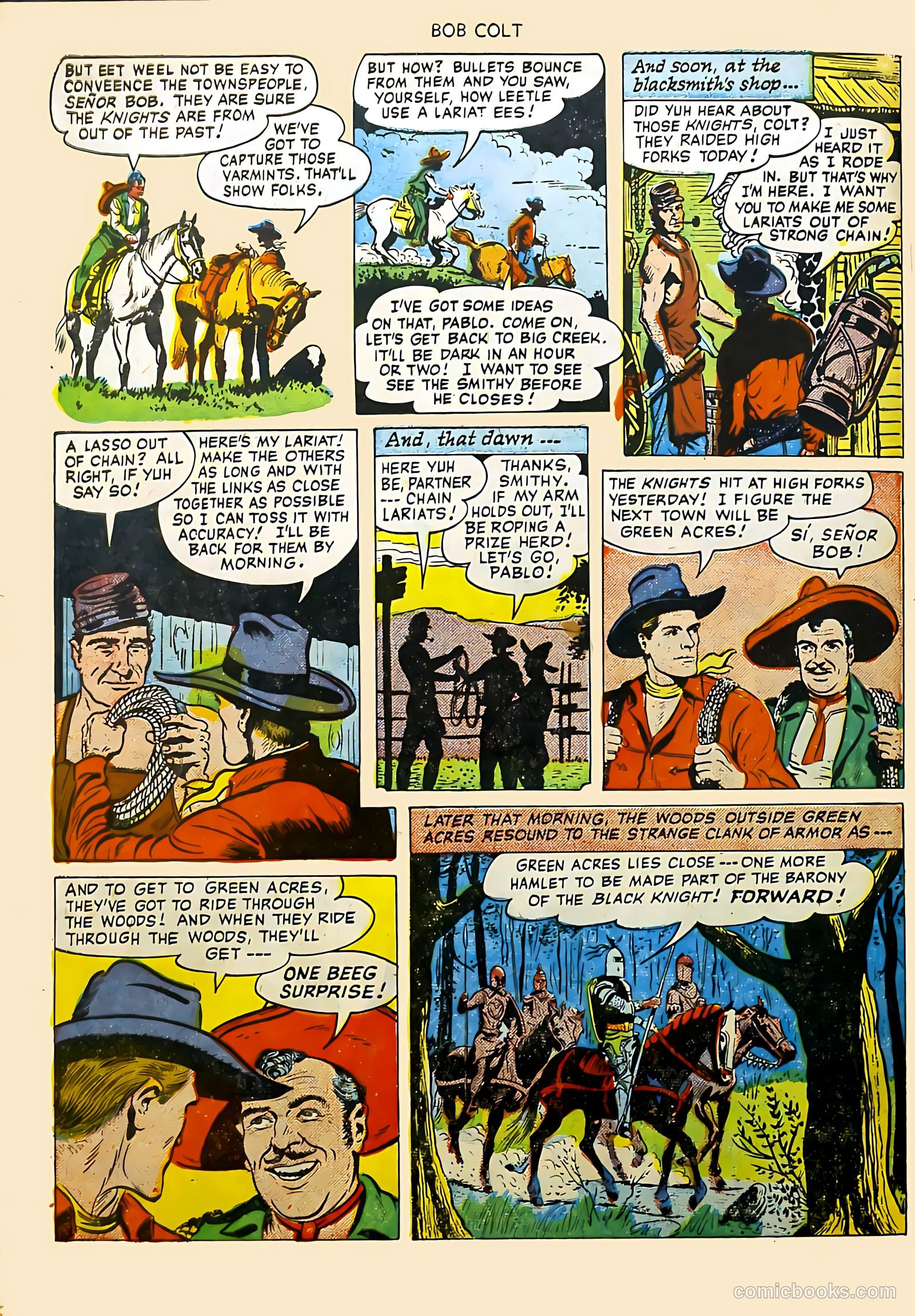Bob Colt #3 (1951) — page 32 of 36