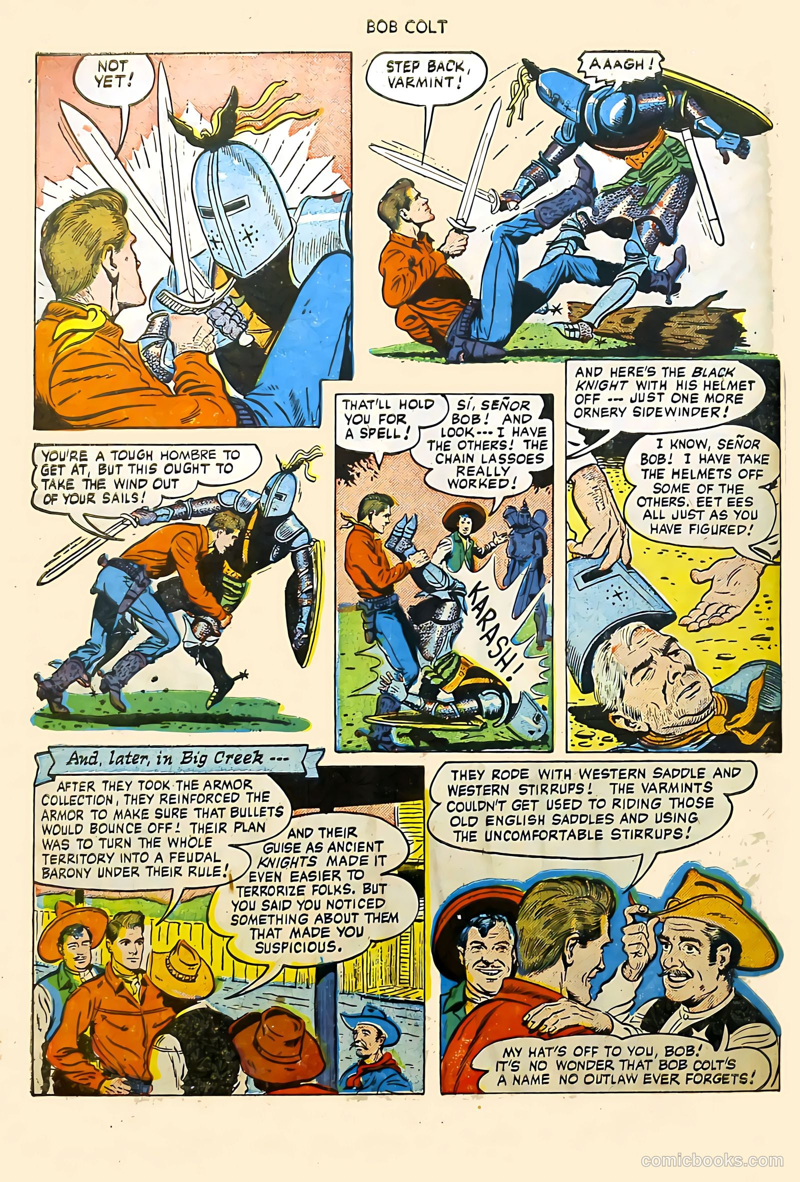 Bob Colt #3 (1951) — page 34 of 36