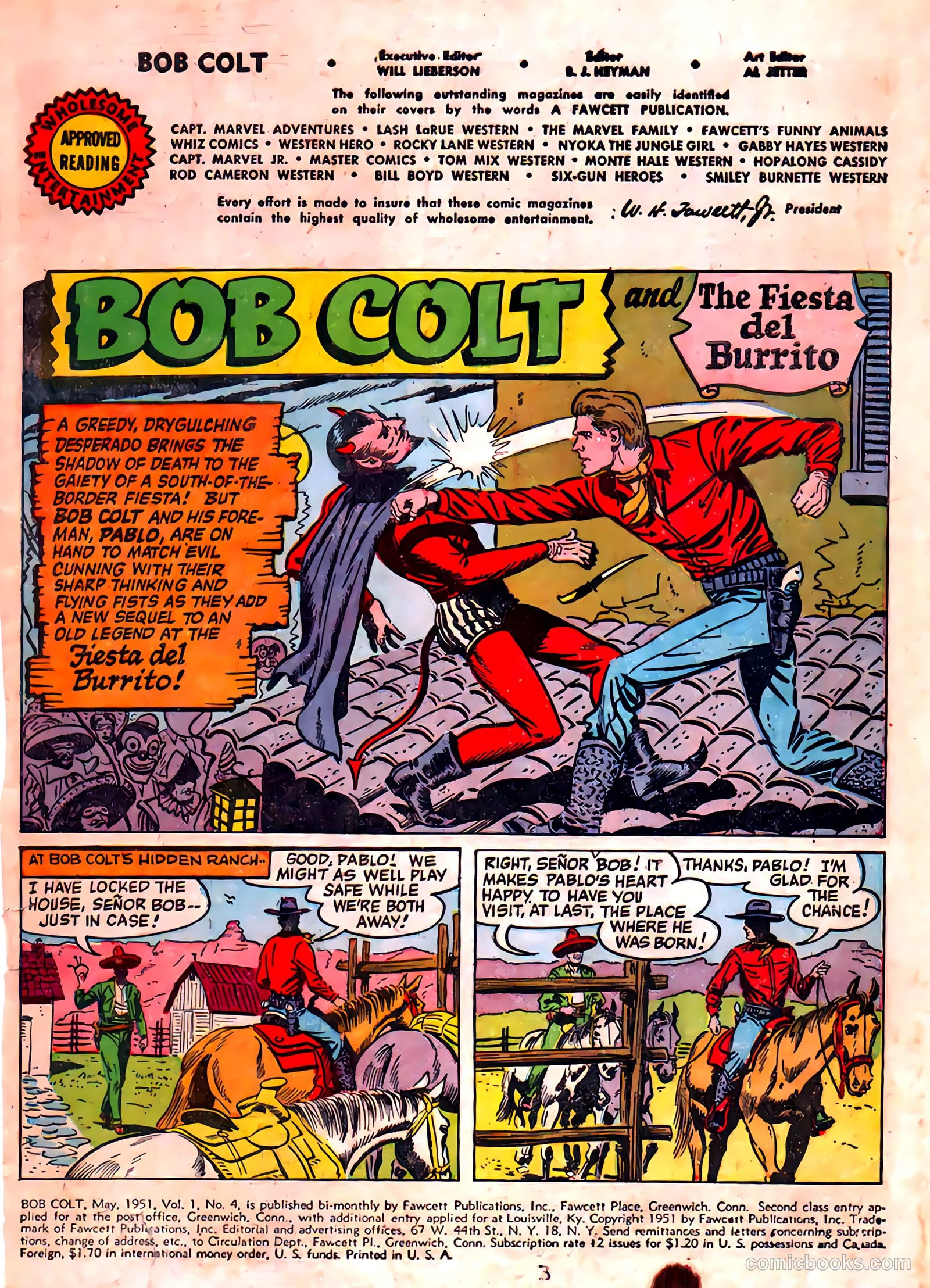 Bob Colt #4 (1951) — page 3 of 36
