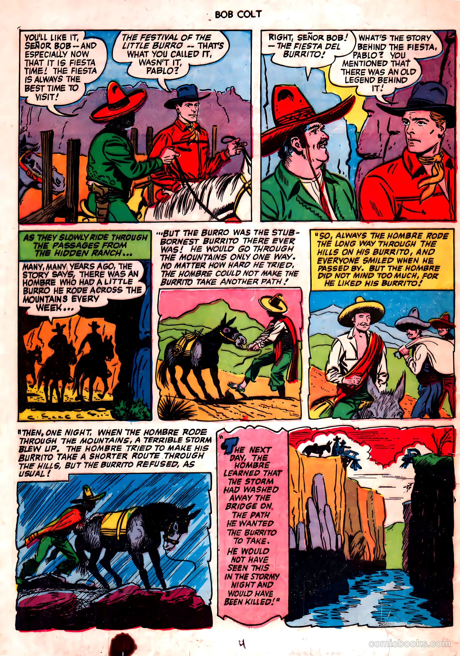 Bob Colt #4 (1951) — page 4 of 36