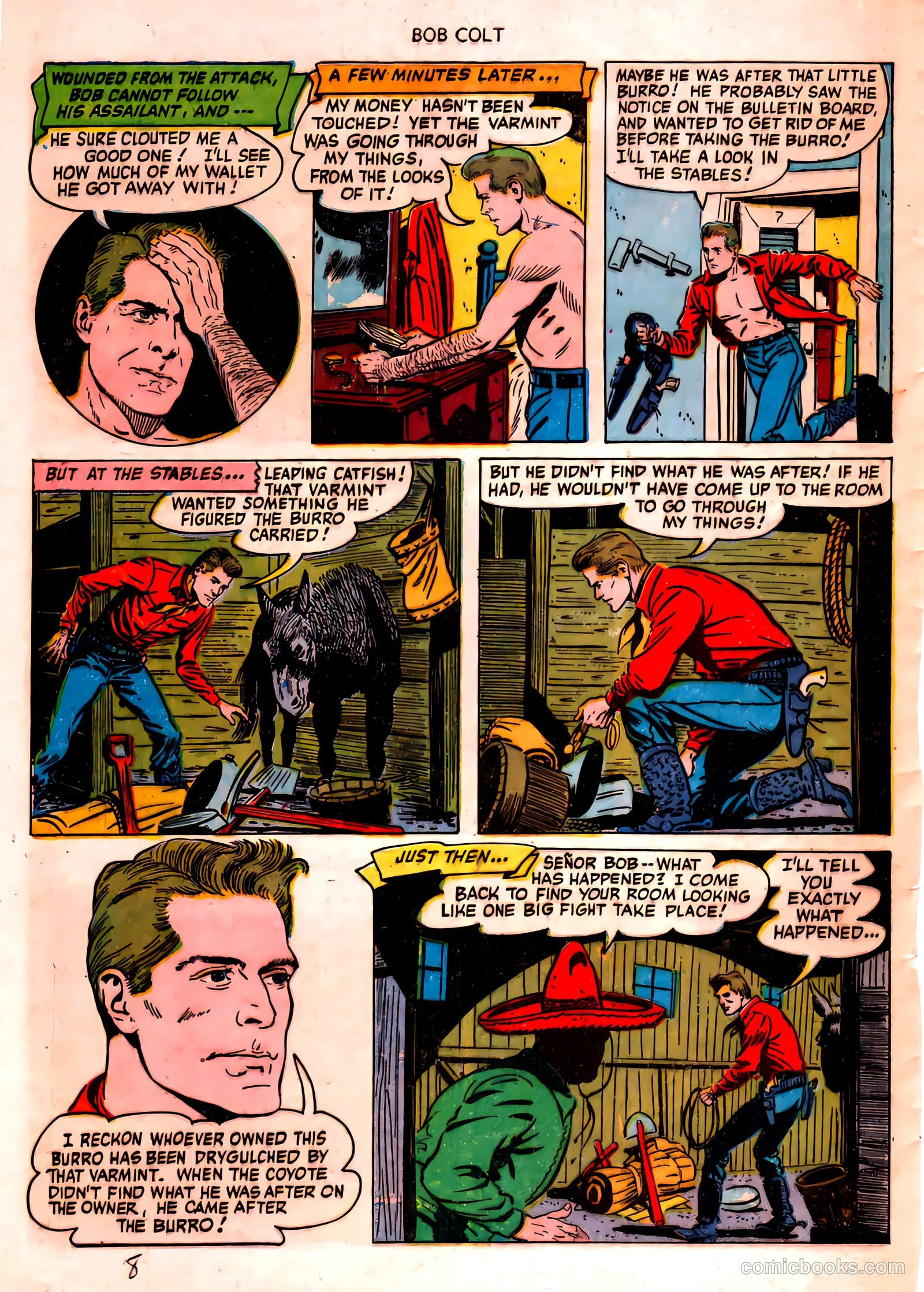 Bob Colt #4 (1951) — page 8 of 36