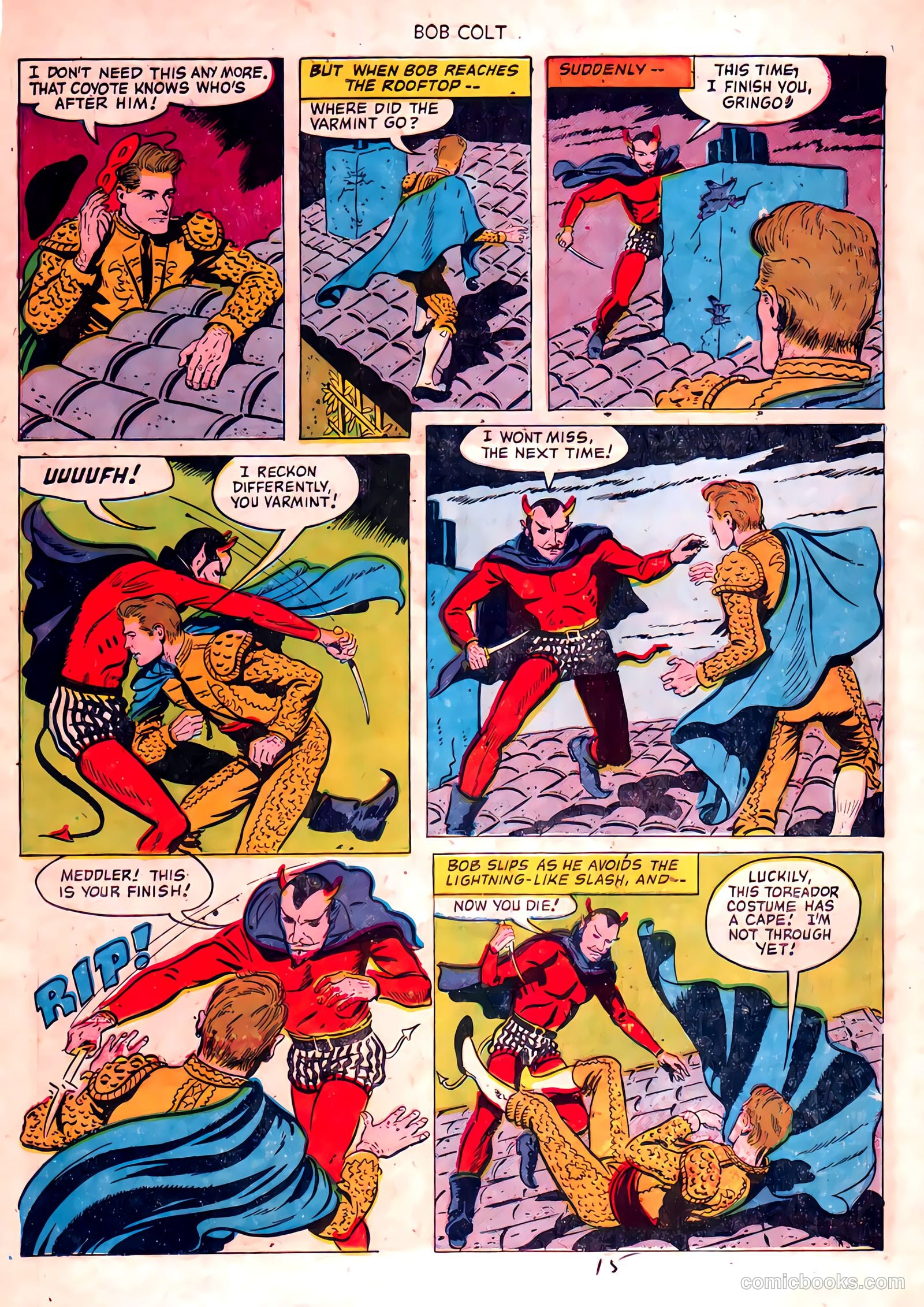 Bob Colt #4 (1951) — page 15 of 36