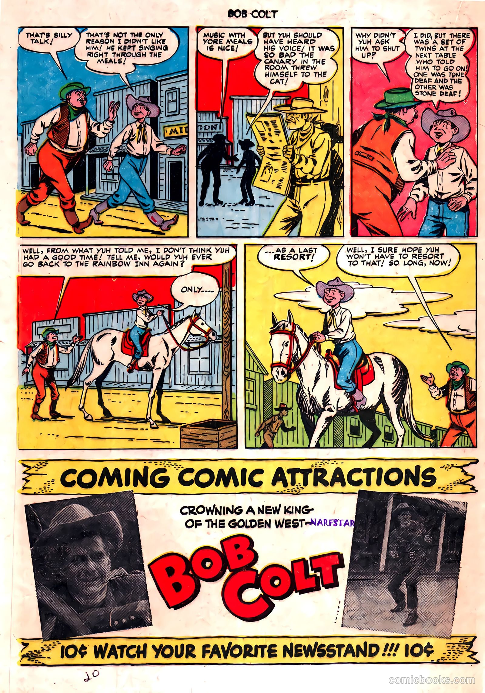 Bob Colt #4 (1951) — page 20 of 36