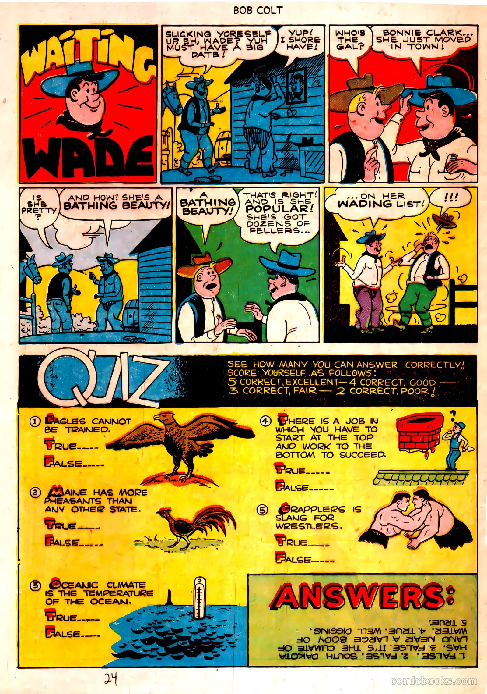 Bob Colt #4 (1951) — page 24 of 36