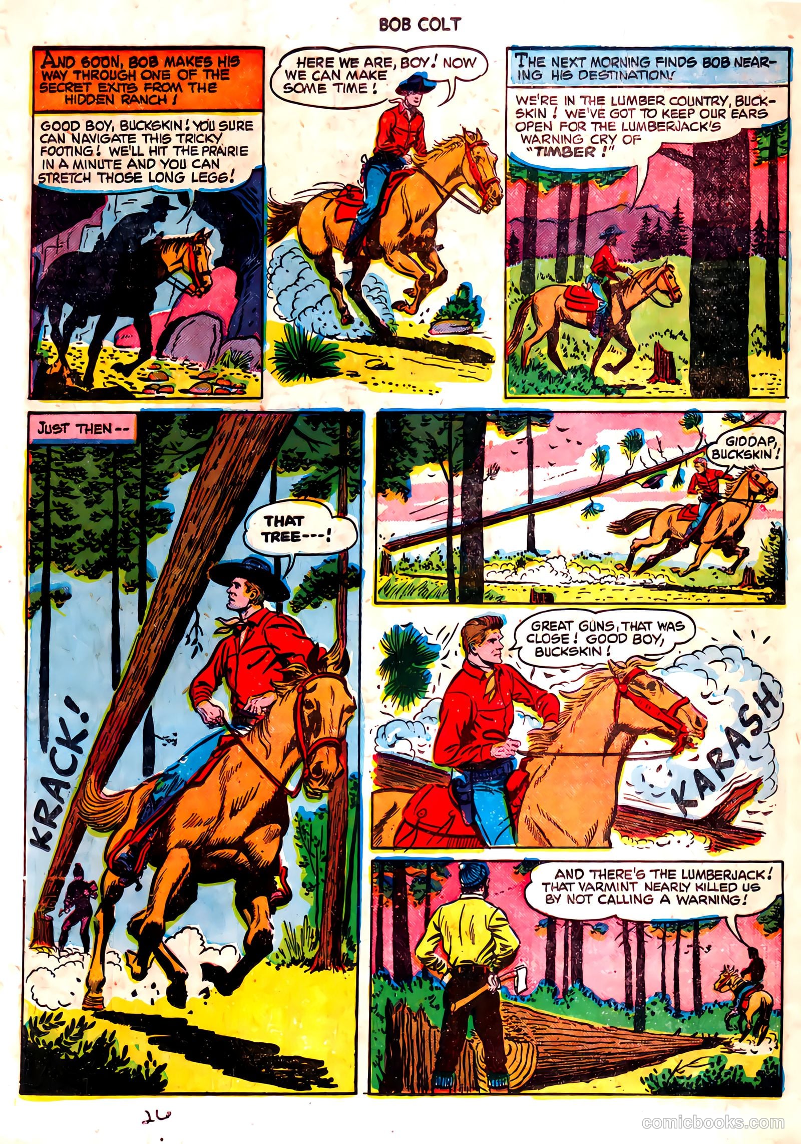 Bob Colt #4 (1951) — page 26 of 36