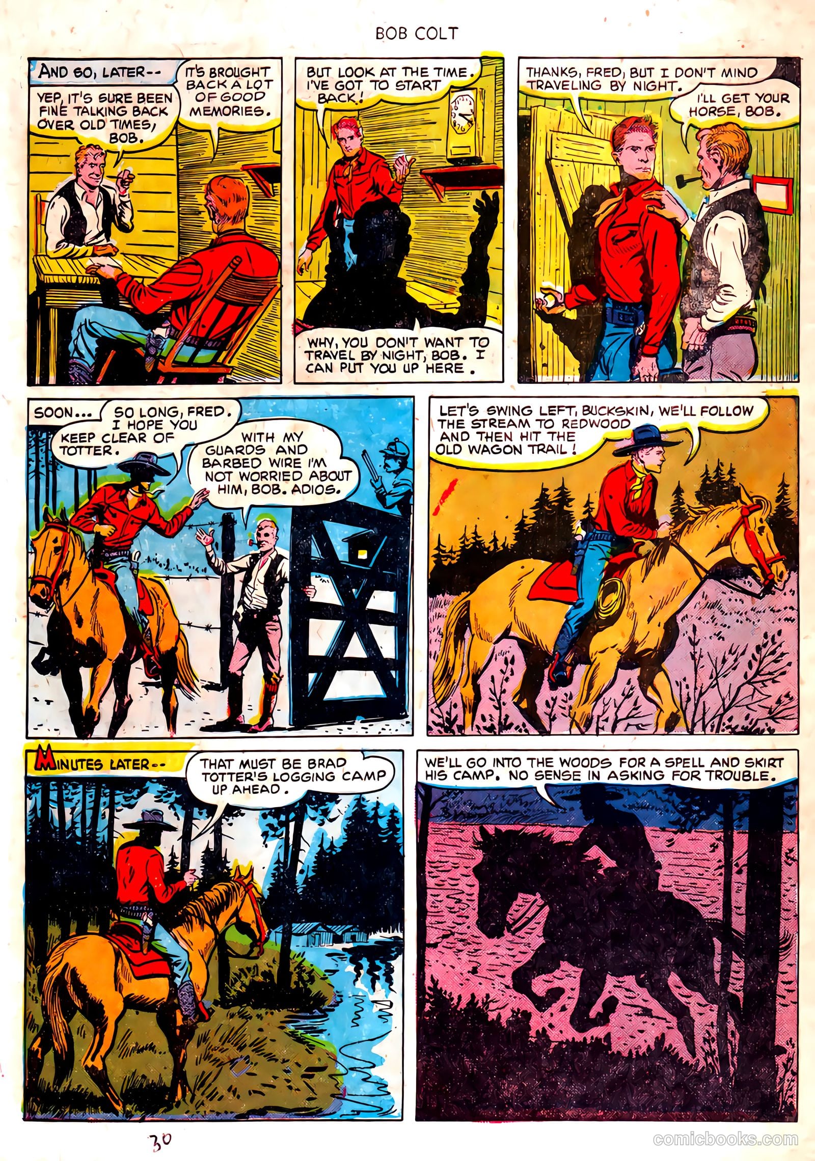 Bob Colt #4 (1951) — page 30 of 36