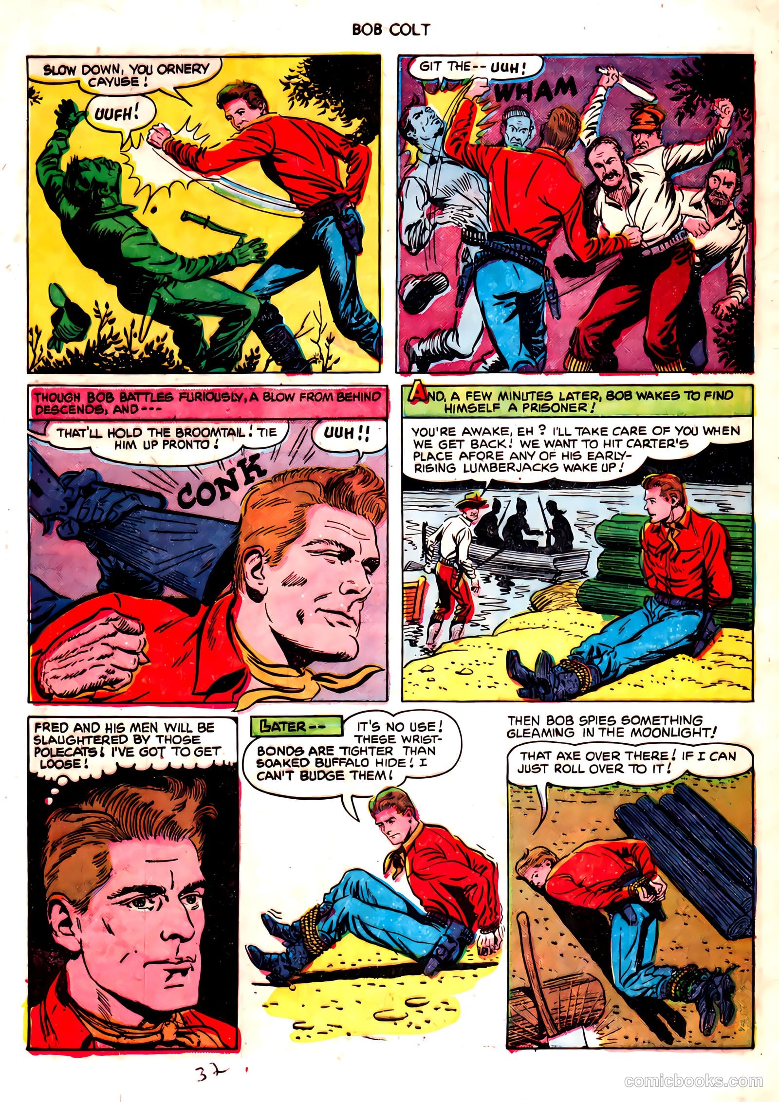 Bob Colt #4 (1951) — page 32 of 36