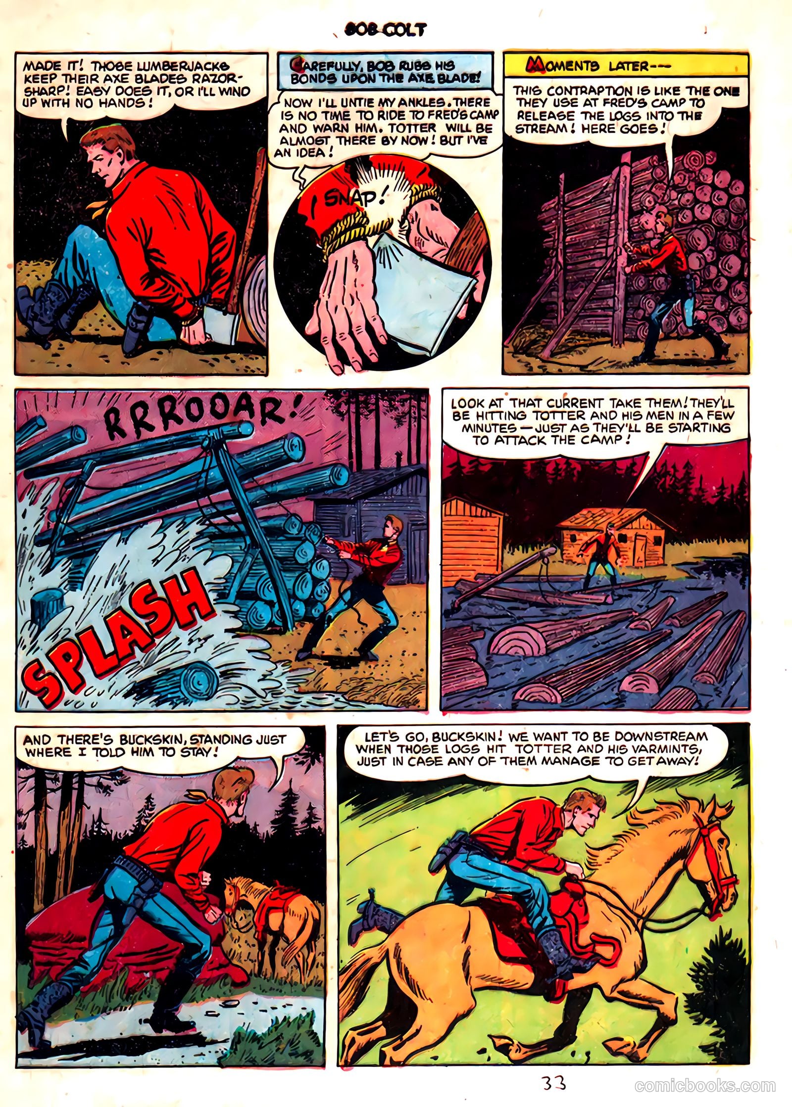 Bob Colt #4 (1951) — page 33 of 36