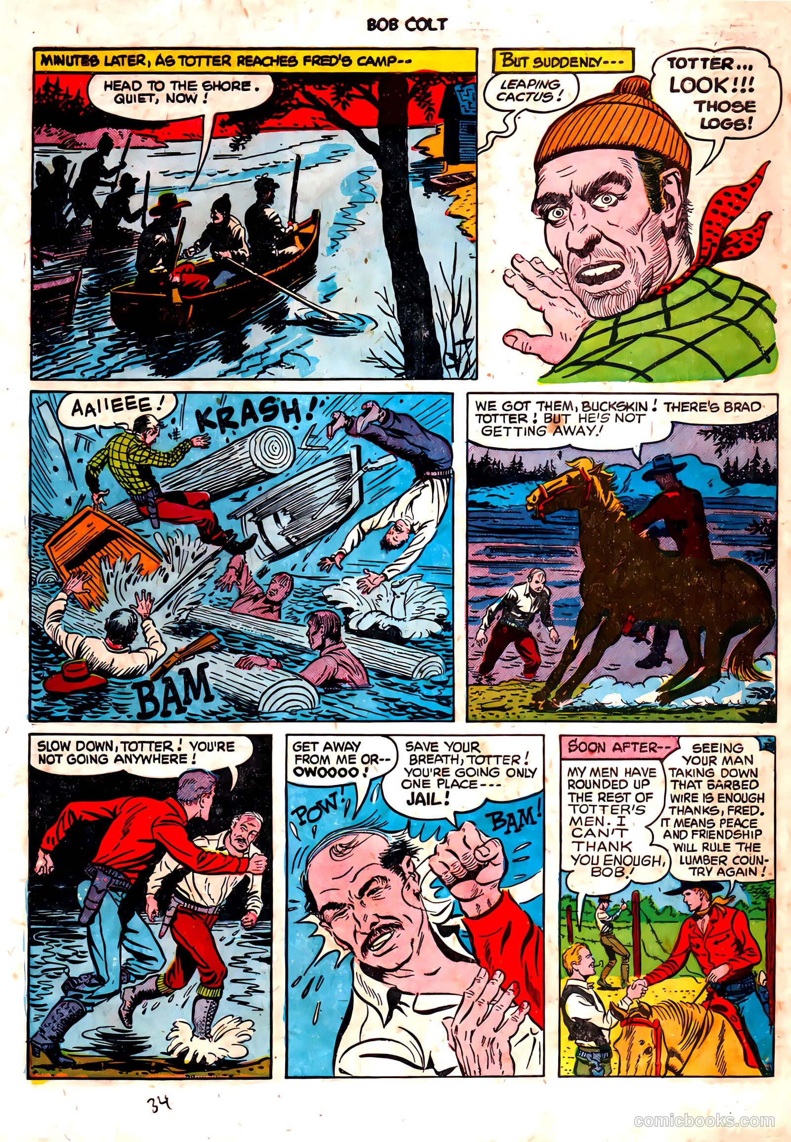 Bob Colt #4 (1951) — page 34 of 36