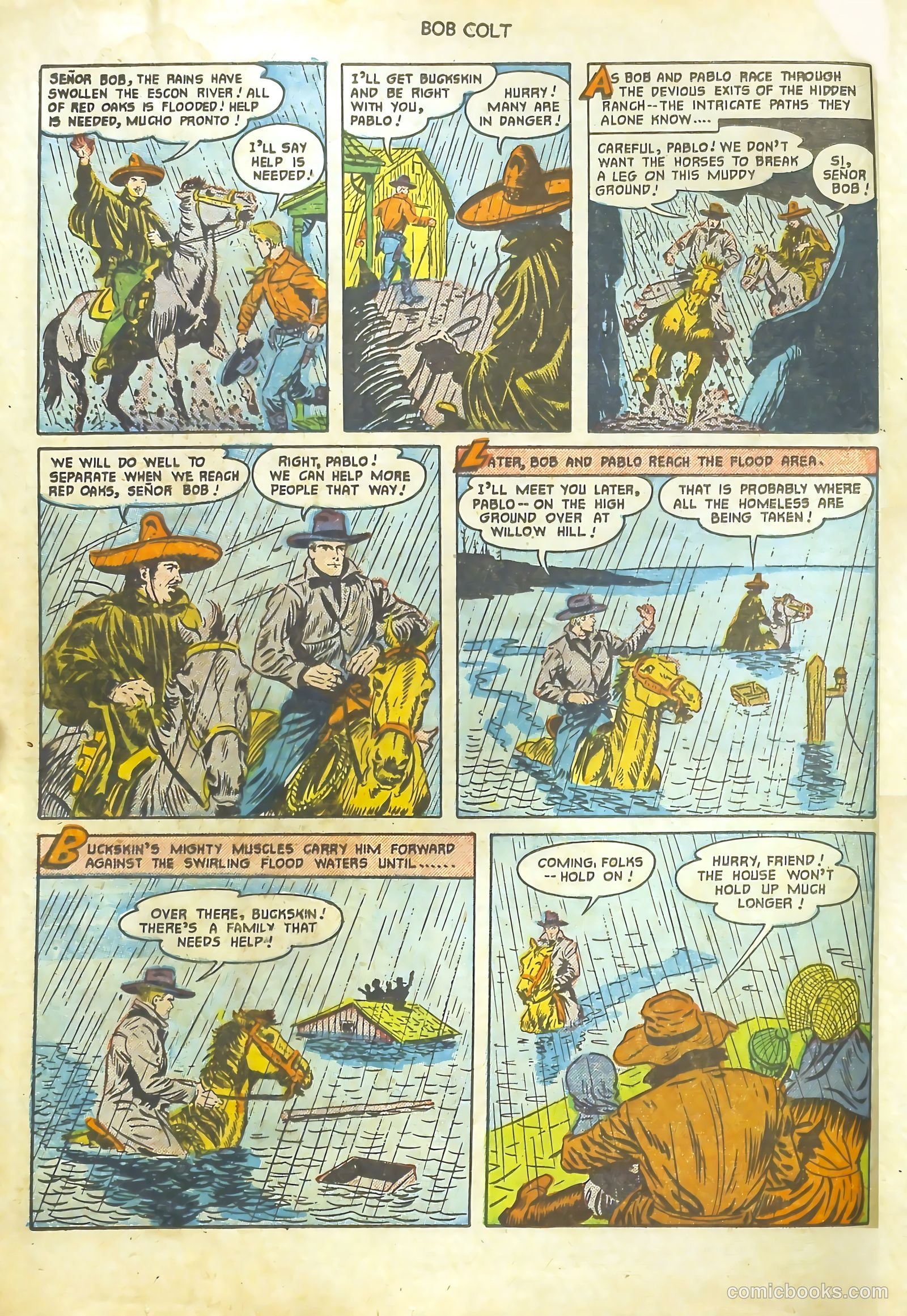 Bob Colt #5 (1951) — page 4 of 35