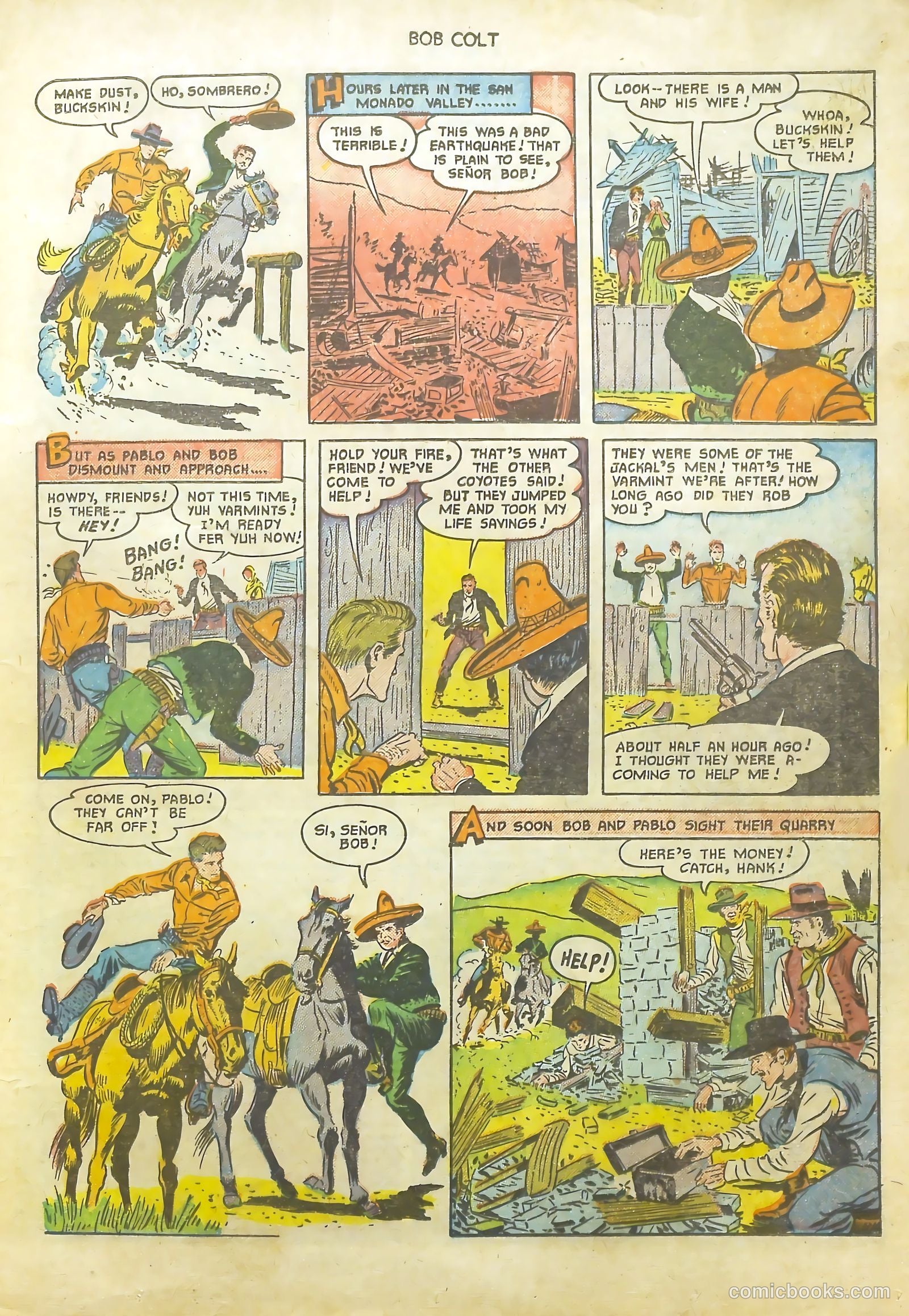 Bob Colt #5 (1951) — page 9 of 35