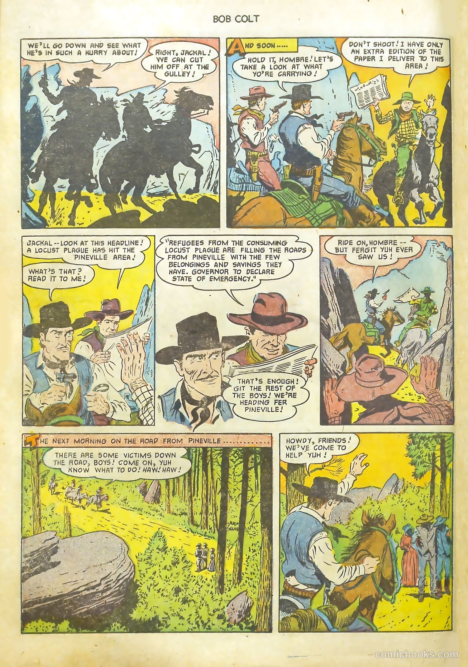 Bob Colt #5 (1951) — page 12 of 35