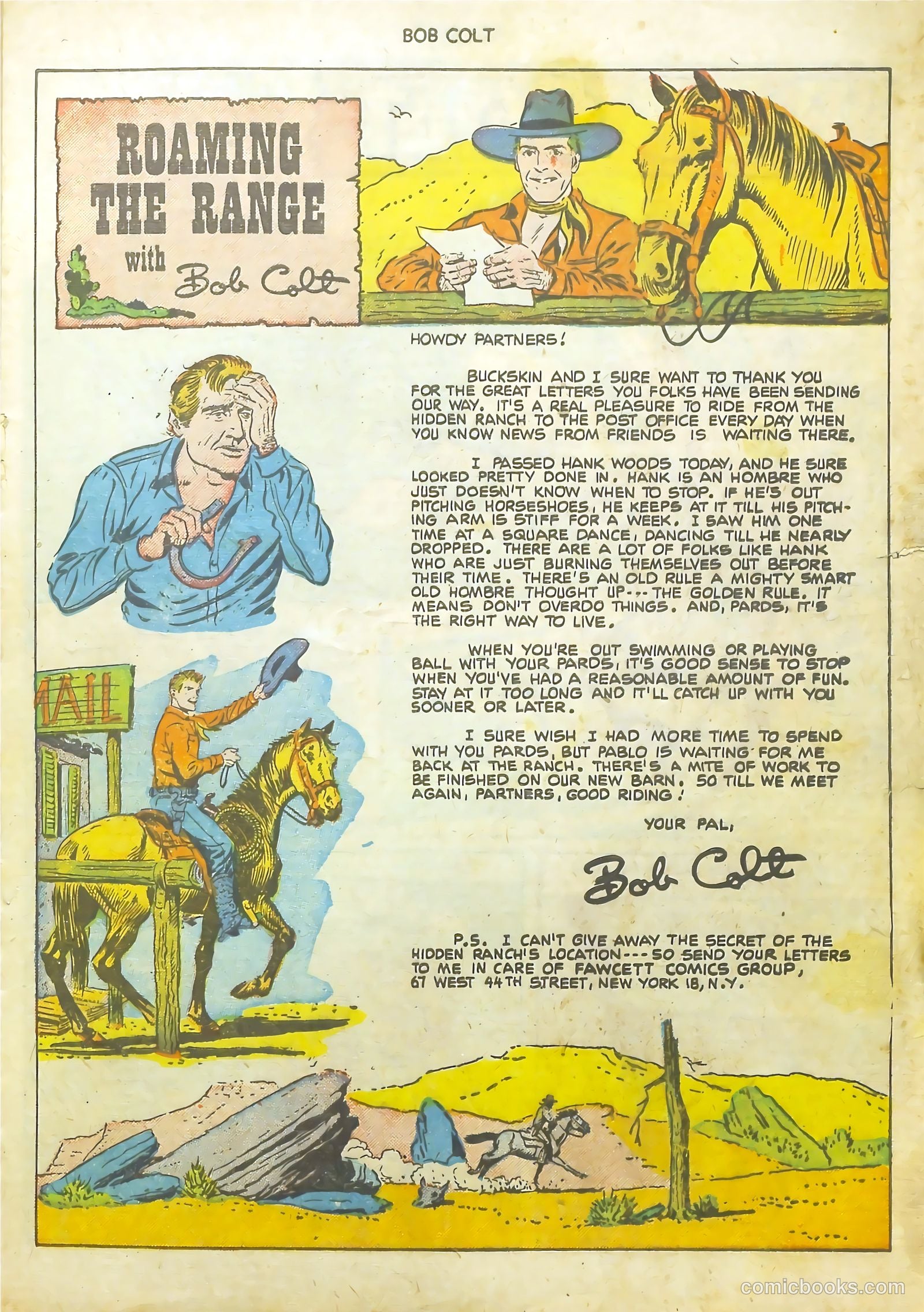 Bob Colt #5 (1951) — page 17 of 35