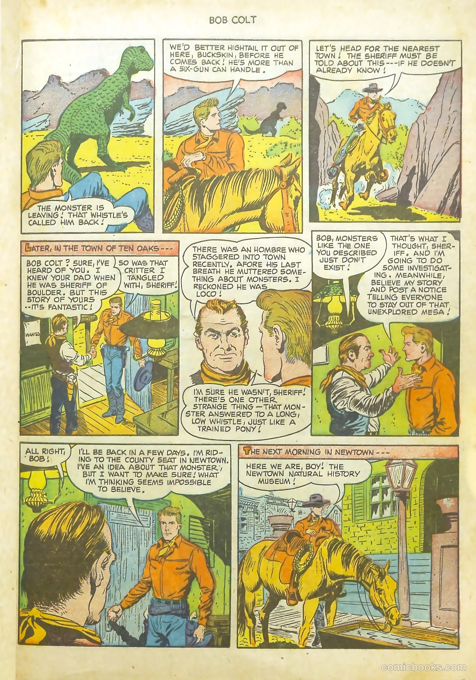 Bob Colt #5 (1951) — page 21 of 35