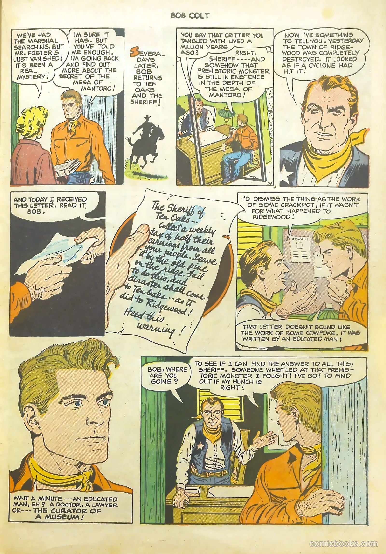 Bob Colt #5 (1951) — page 23 of 35
