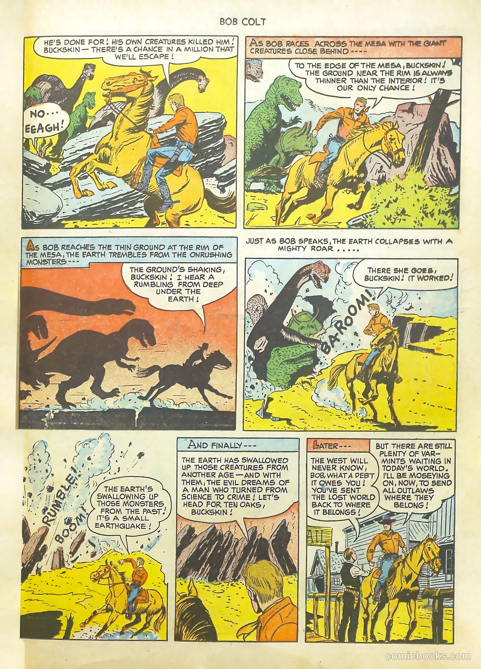 Bob Colt #5 (1951) — page 27 of 35