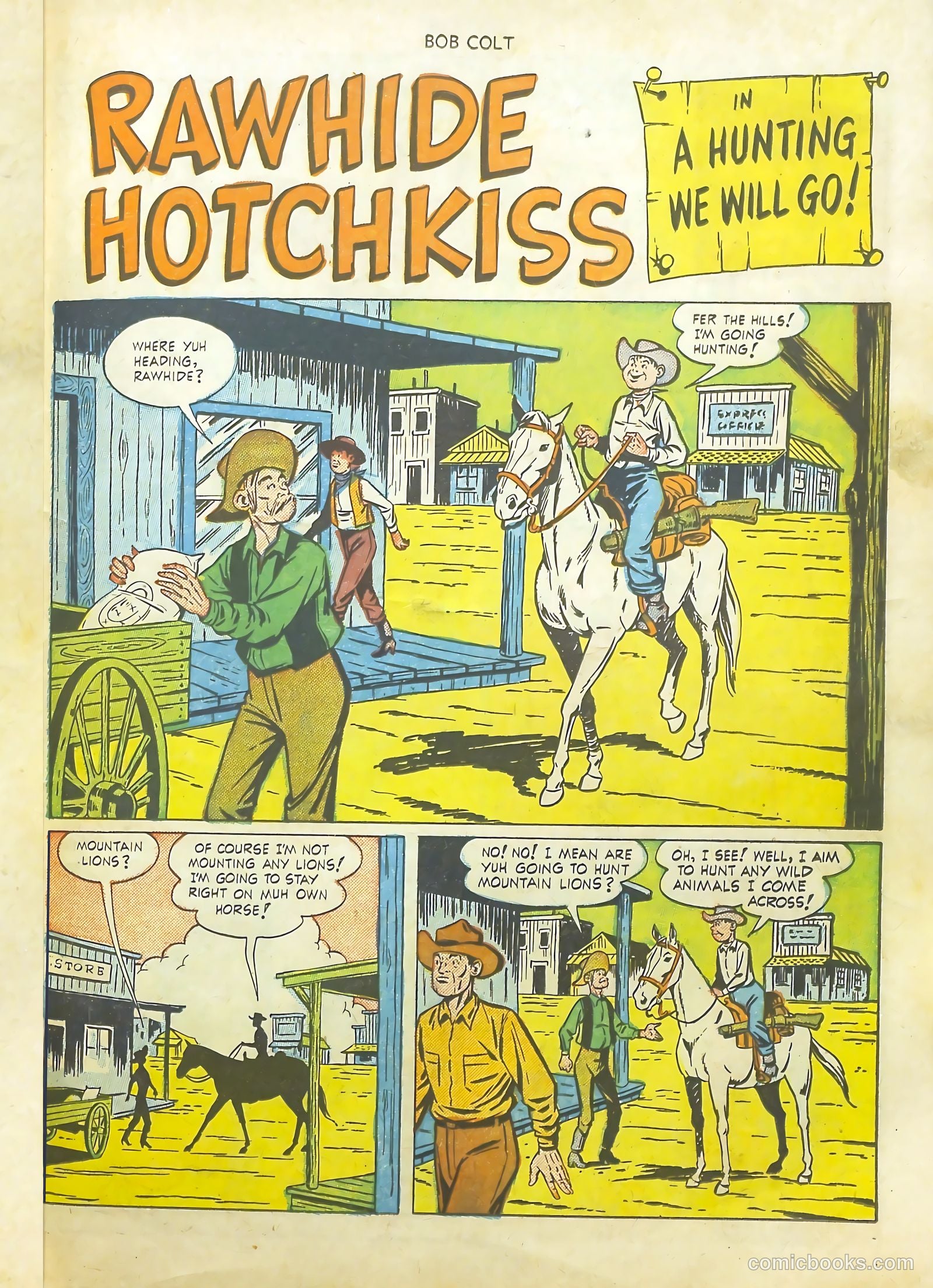 Bob Colt #5 (1951) — page 31 of 35