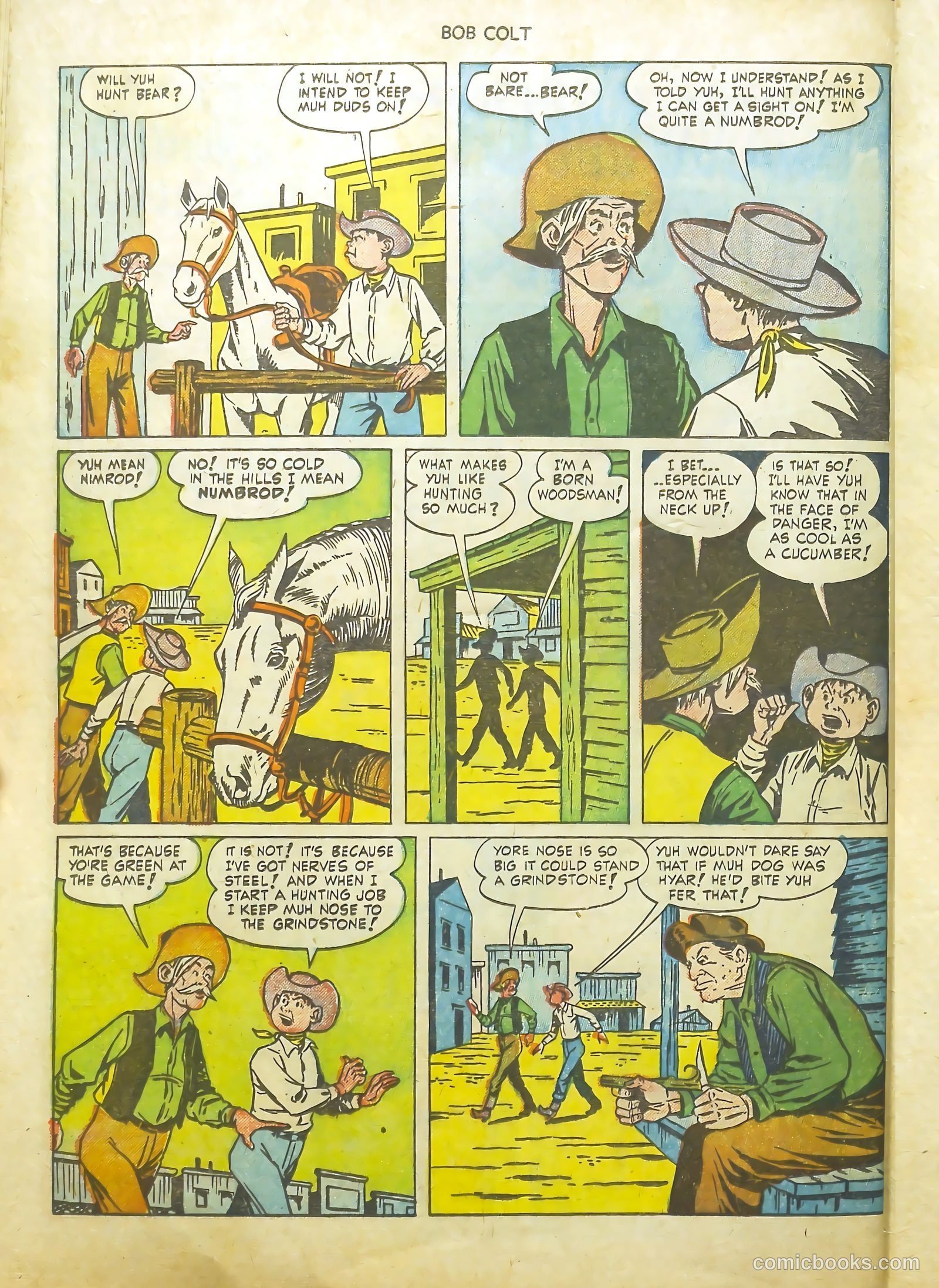 Bob Colt #5 (1951) — page 32 of 35