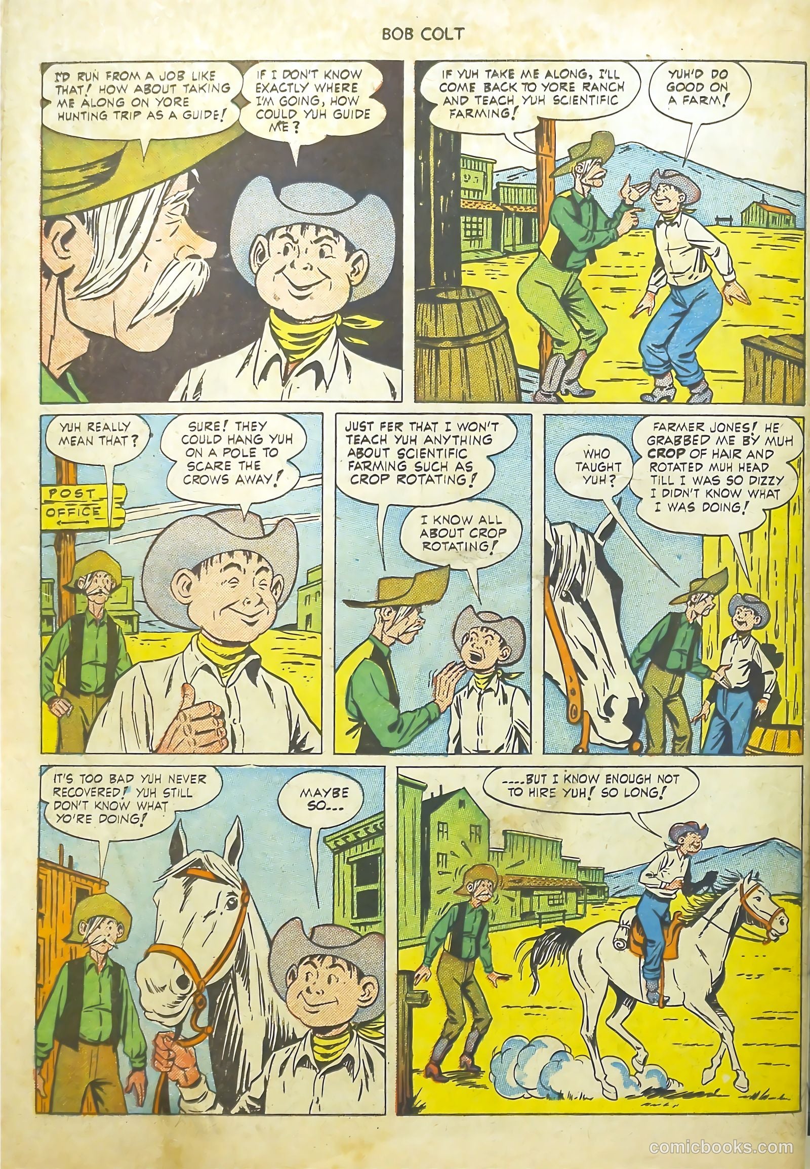 Bob Colt #5 (1951) — page 34 of 35