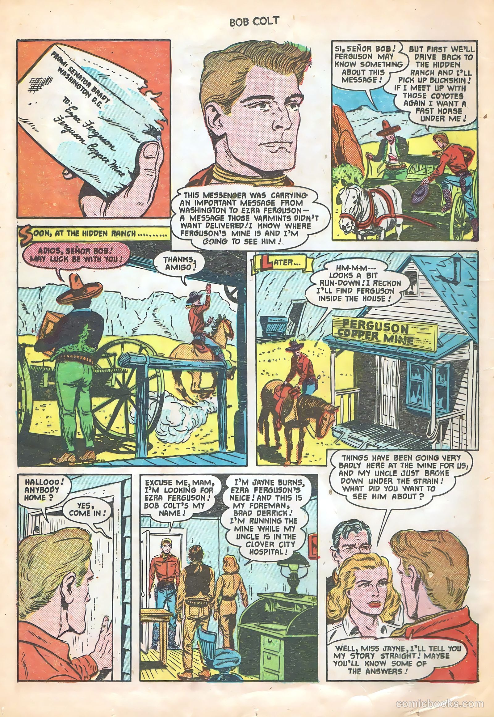 Bob Colt #6 (1951) — page 6 of 36
