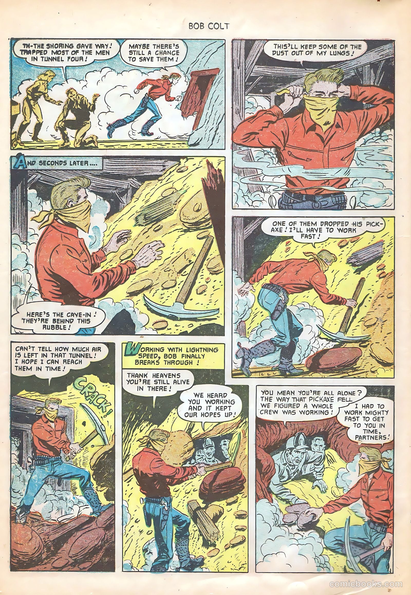 Bob Colt #6 (1951) — page 8 of 36