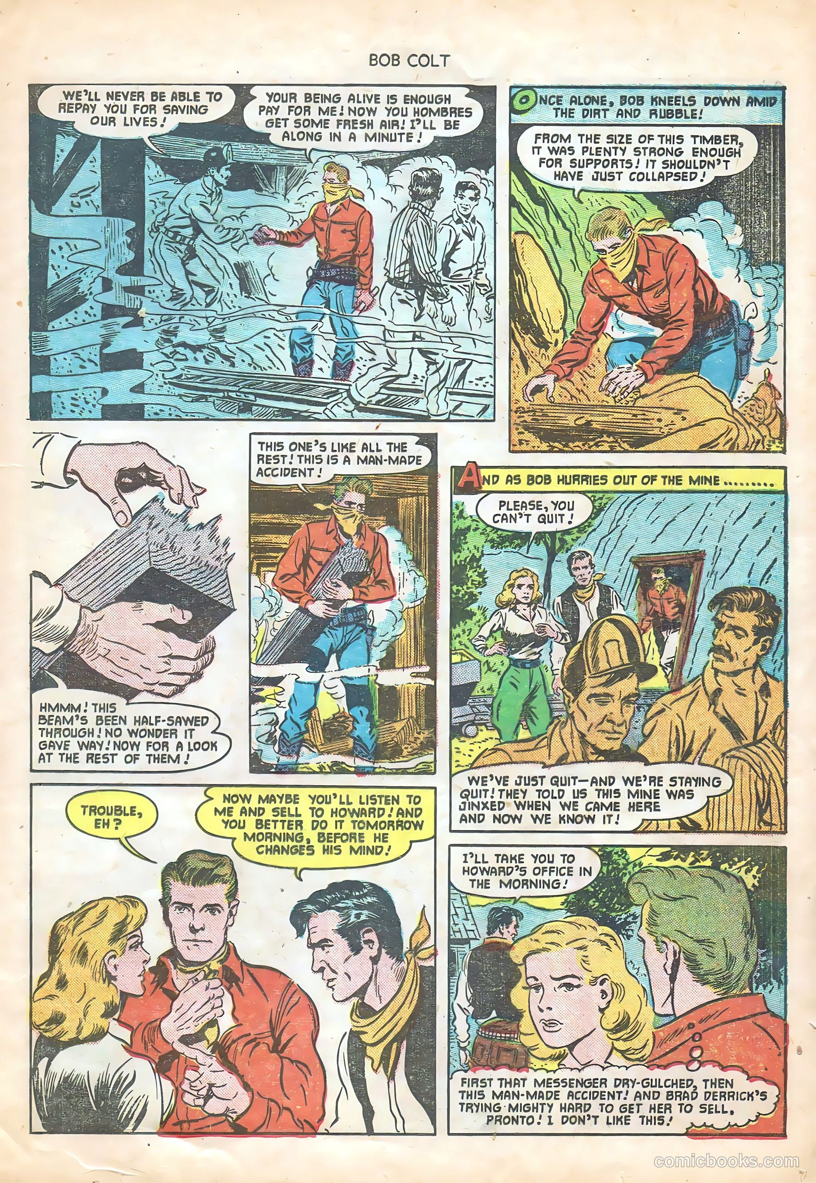Bob Colt #6 (1951) — page 9 of 36