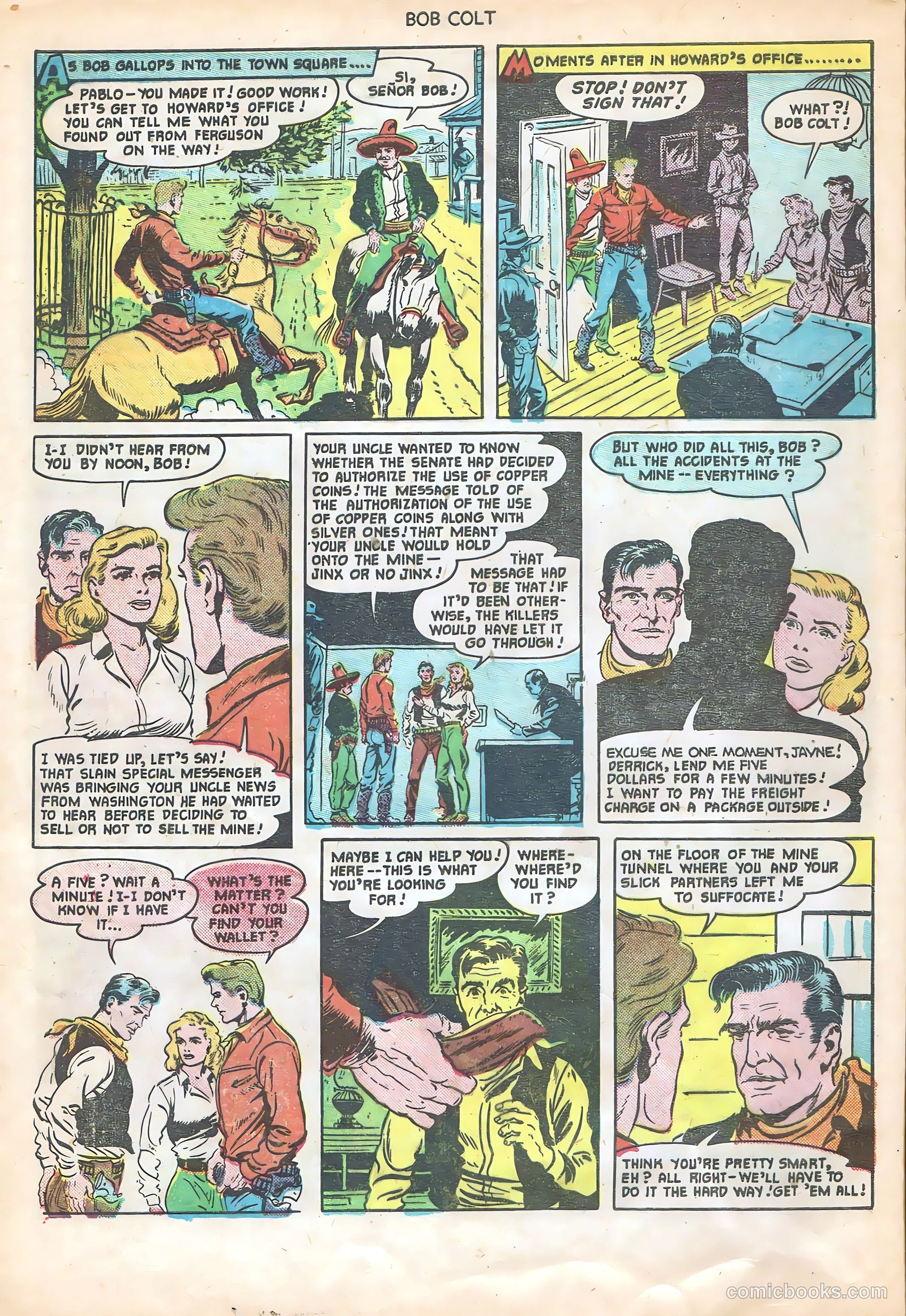 Bob Colt #6 (1951) — page 14 of 36