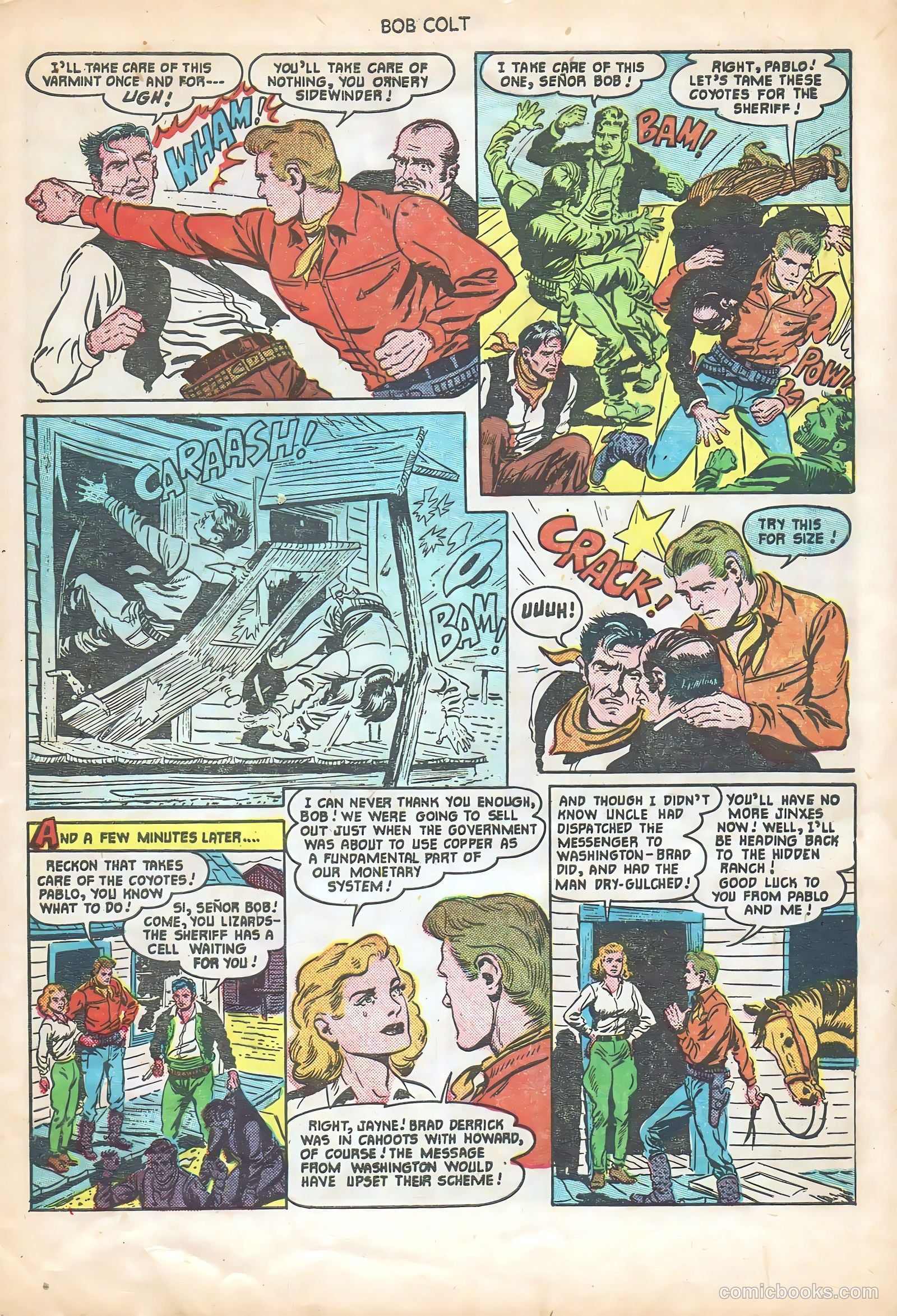 Bob Colt #6 (1951) — page 15 of 36